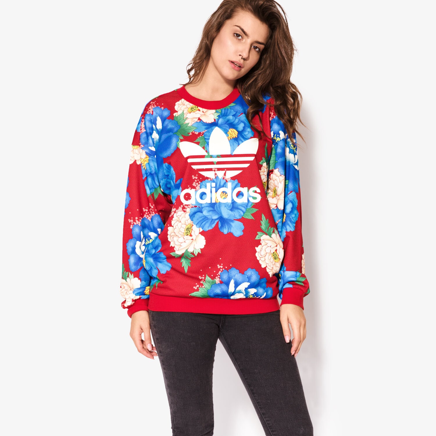 Bluza damska ADIDAS BLUZA C SWEATER BJ8415 MULTICOLOR