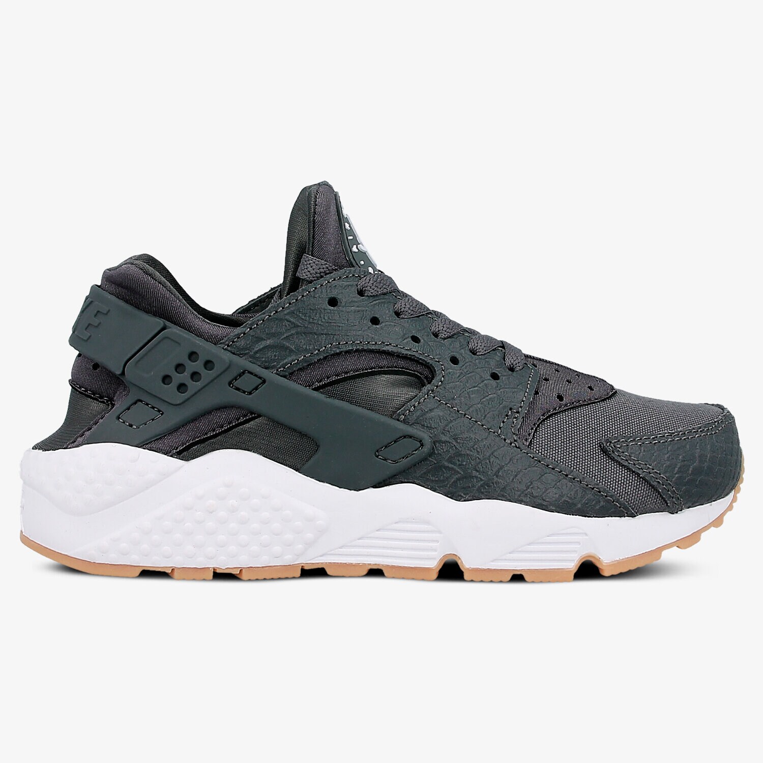 Buty sneakersy damskie NIKE WMNS AIR HUARACHE RUN SE 859429-006 SZARY