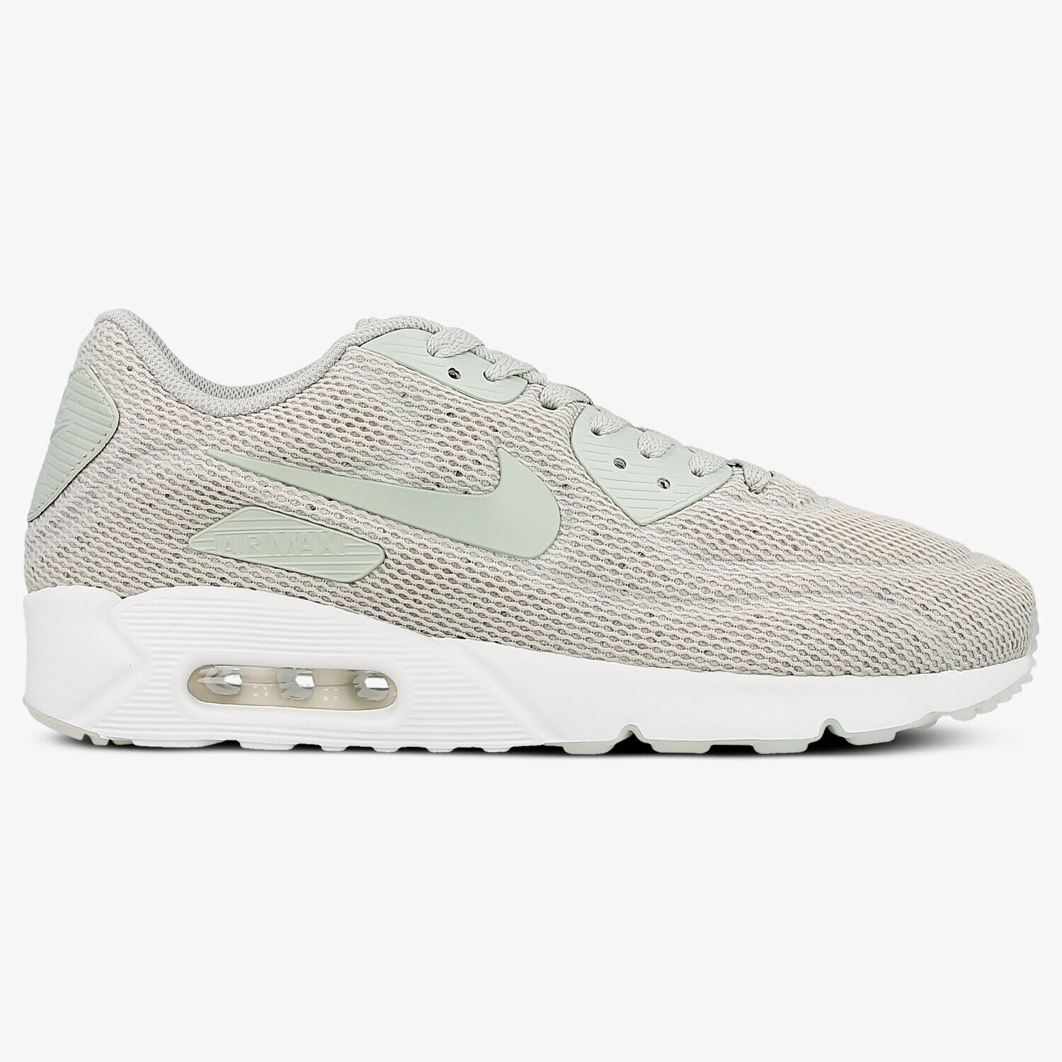 Buty sneakersy męskie NIKE AIR MAX 90 ULTRA 2.0 BR 898010002 SZARY
