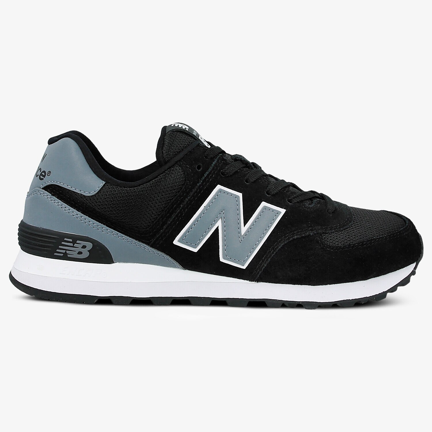 Buty sneakersy męskie NEW BALANCE ML574CNA ML574CNA CZARNY