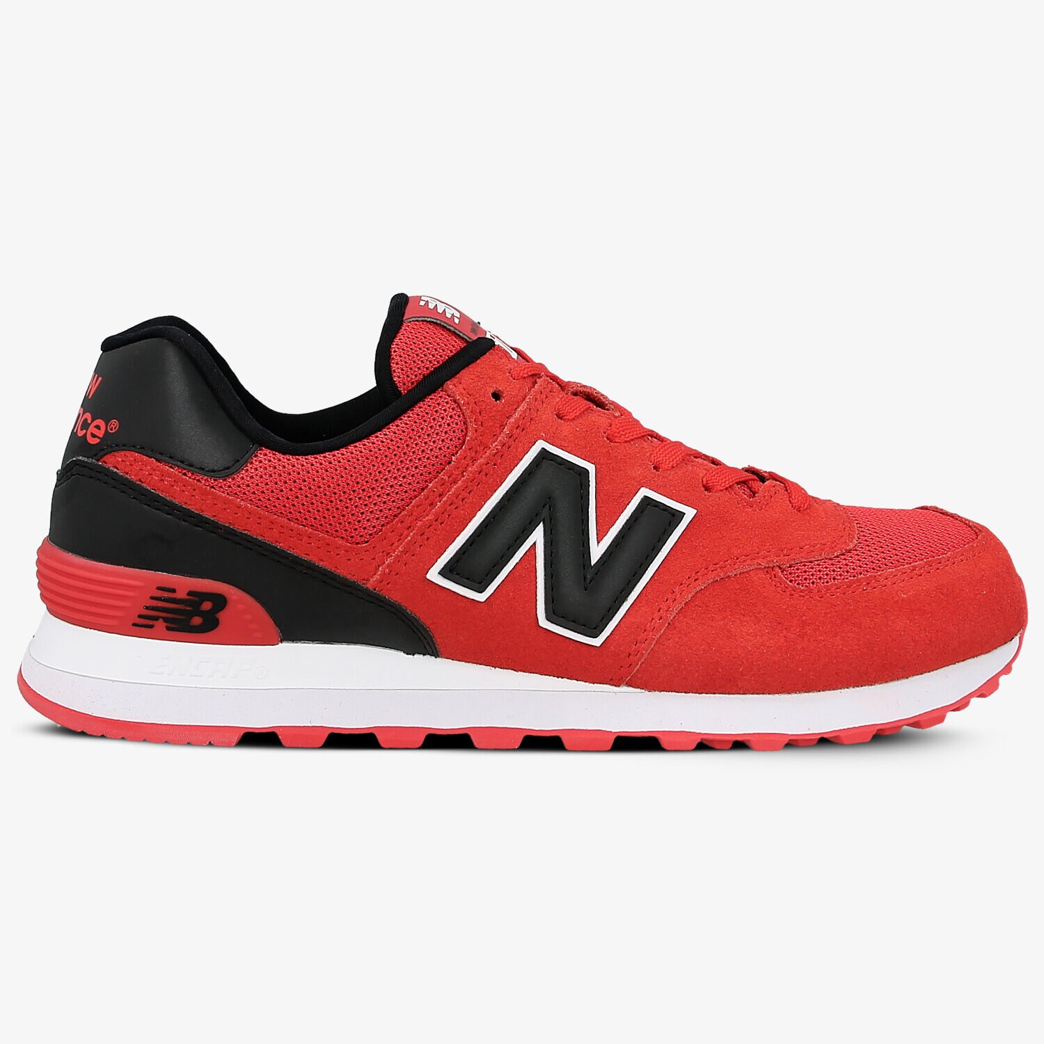 Buty sneakersy męskie NEW BALANCE ML574CND ML574CND CZERWONY
