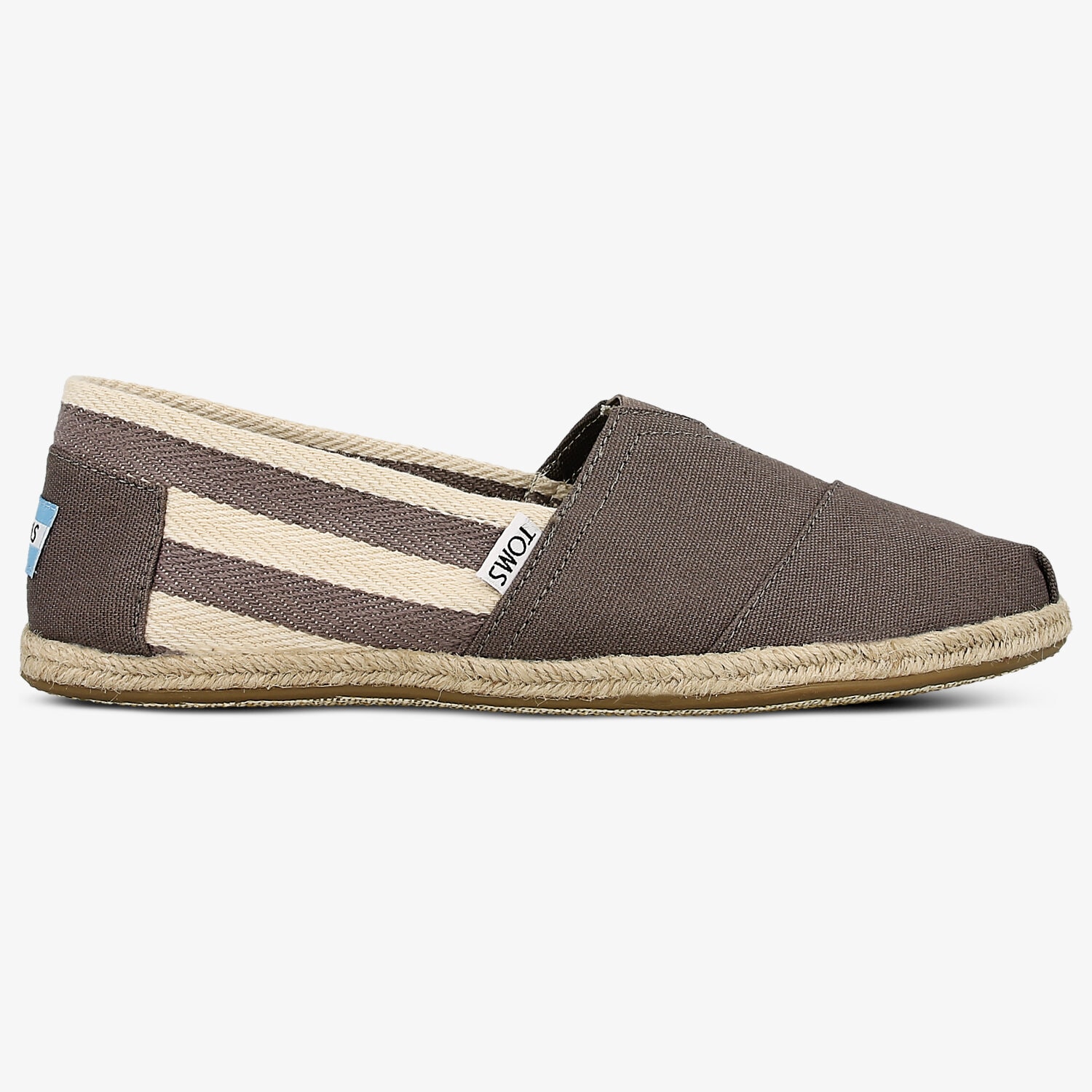 Buty męskie Casual TOMS ALPARGATA 10005416 BRĄZOWY