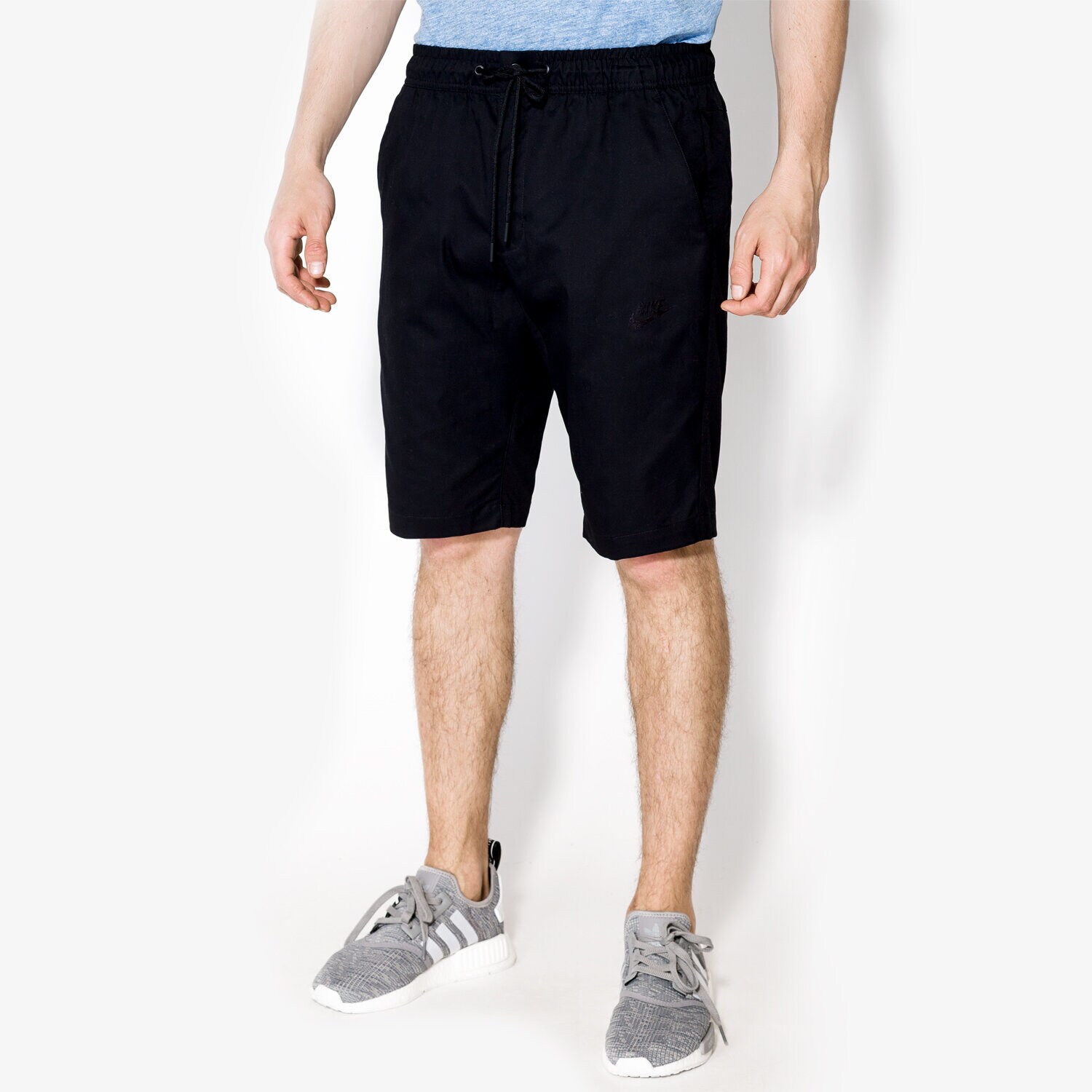 Krótkie spodenki, szorty męskie NIKE SZORTY SHORT WVN V442 805094010 CZARNY