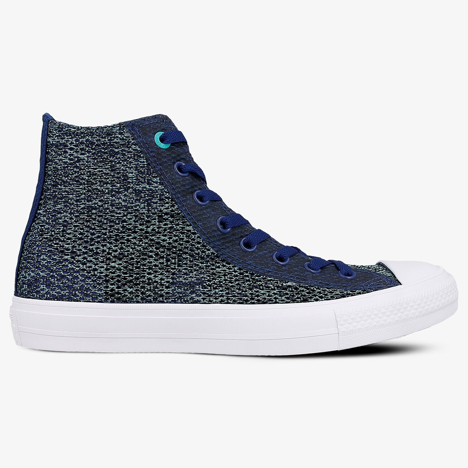 Buty sneakersy męskie CONVERSE CHUCK TAYLOR ALL STAR II C155730 NIEBIESKI