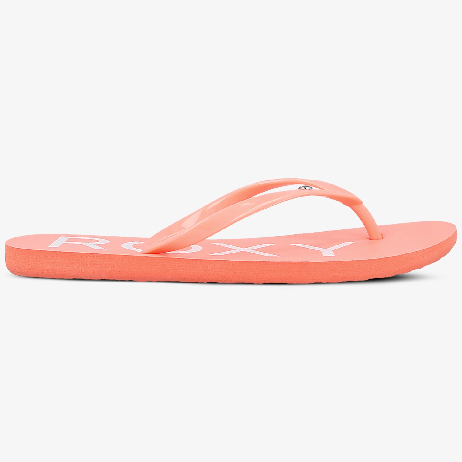 Klapki damskie ROXY SANDY ARJL100438PW0 POMARAŃCZOWY
