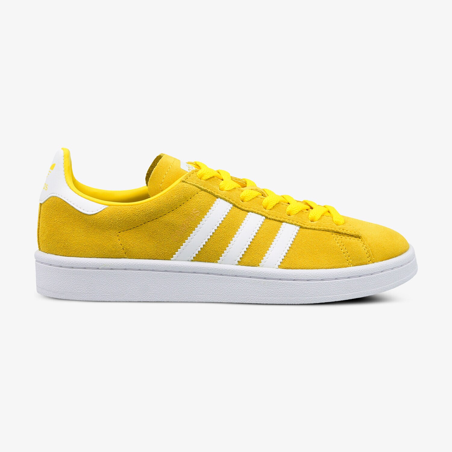 Buty sneakersy dla dzieci ADIDAS CAMPUS J BC0723 ŻÓŁTY