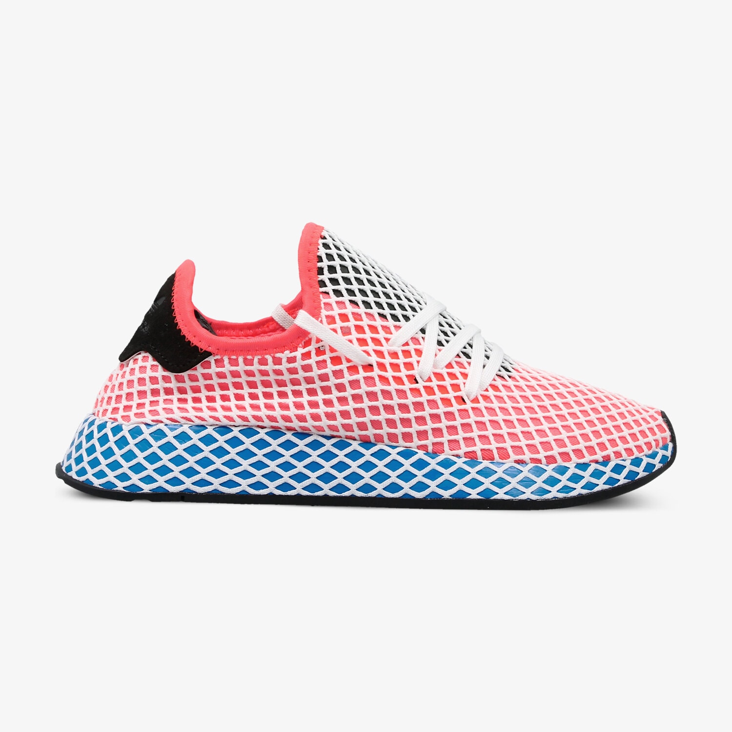 Buty sneakersy dla dzieci ADIDAS DEERUPT RUNNER J DA9610 CZERWONY