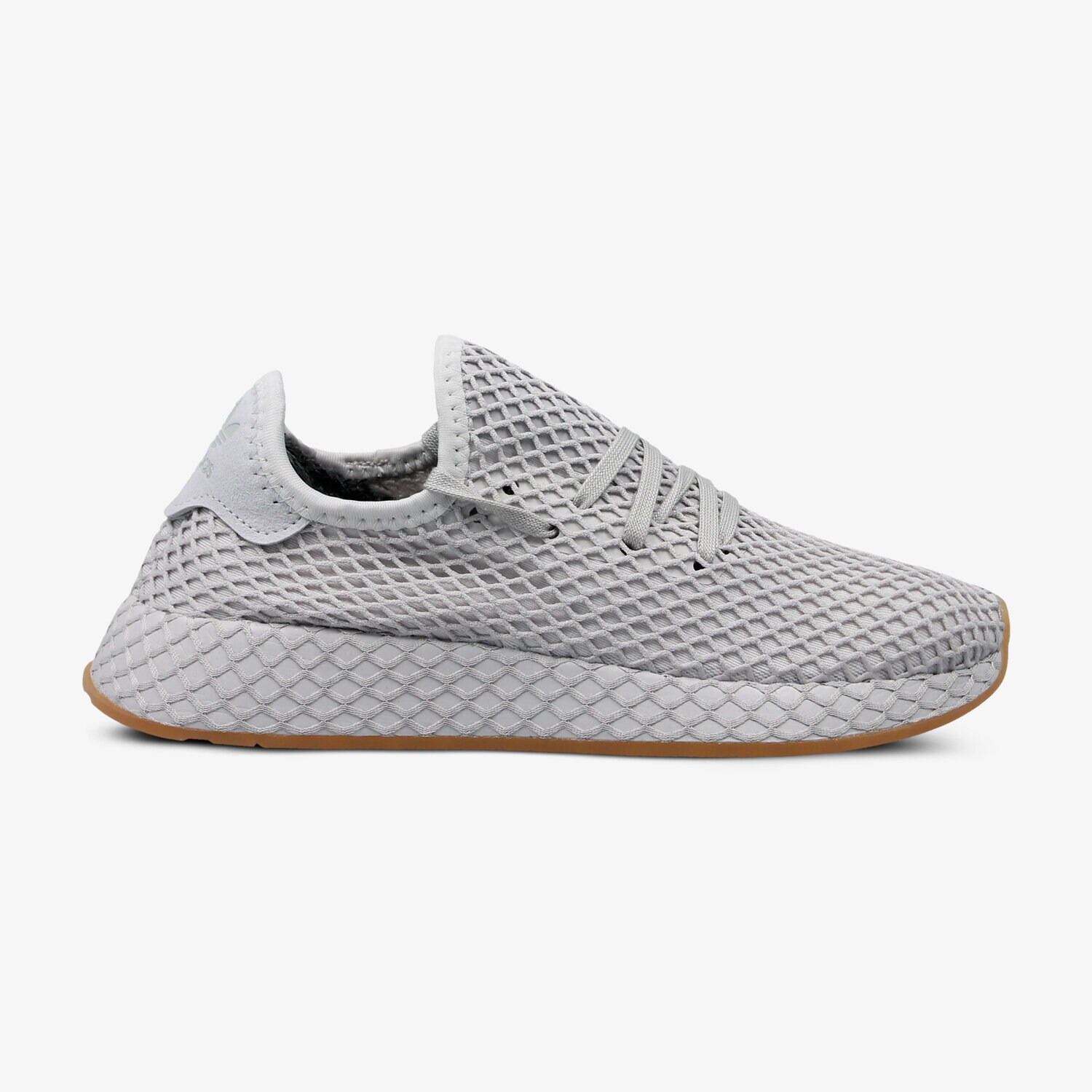 Buty sneakersy dla dzieci ADIDAS DEERUPT RUNNER J CQ2936 SZARY
