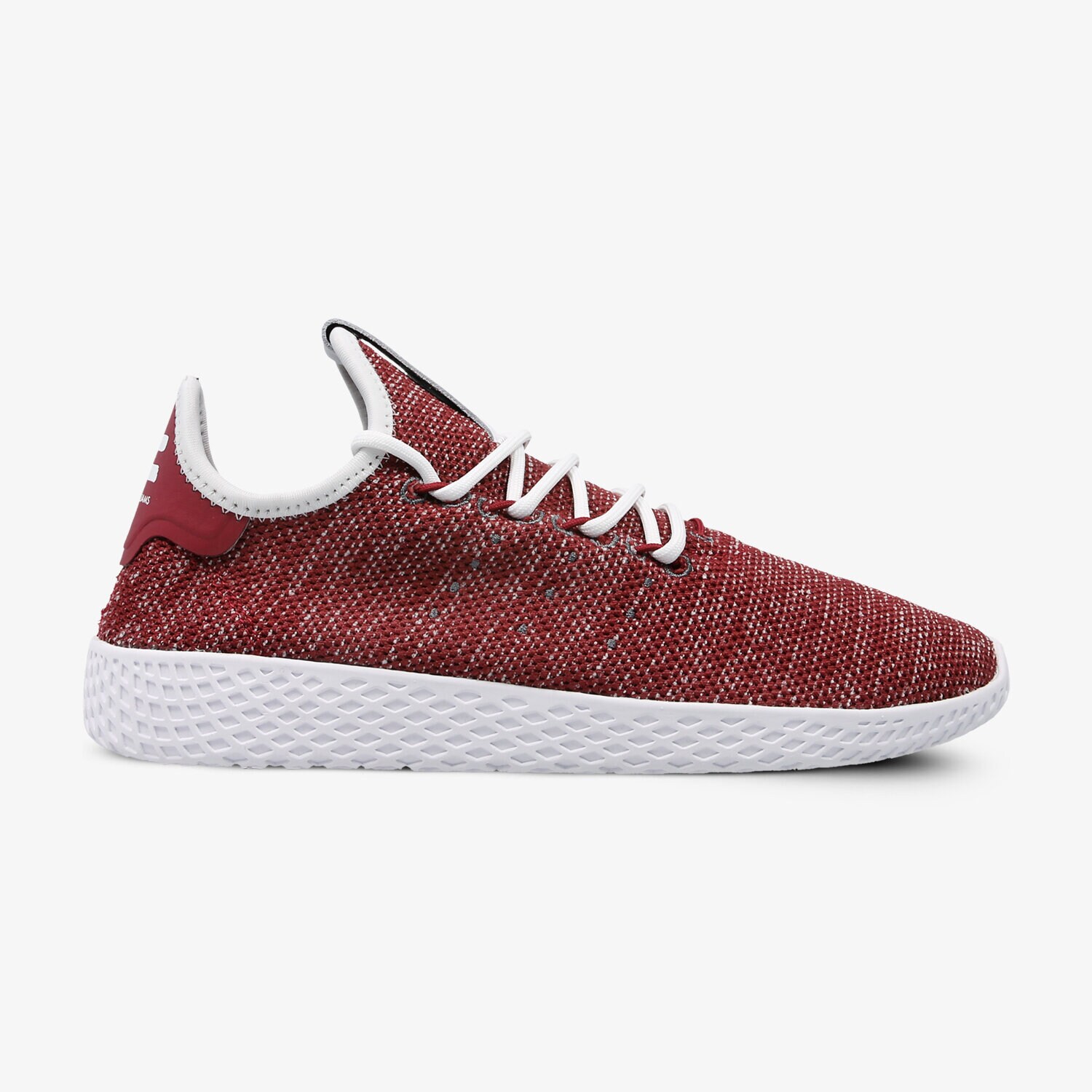 Buty sneakersy dla dzieci ADIDAS PHARRELL WILLIAMS TENNIS HU J CQ2299 BORDOWY