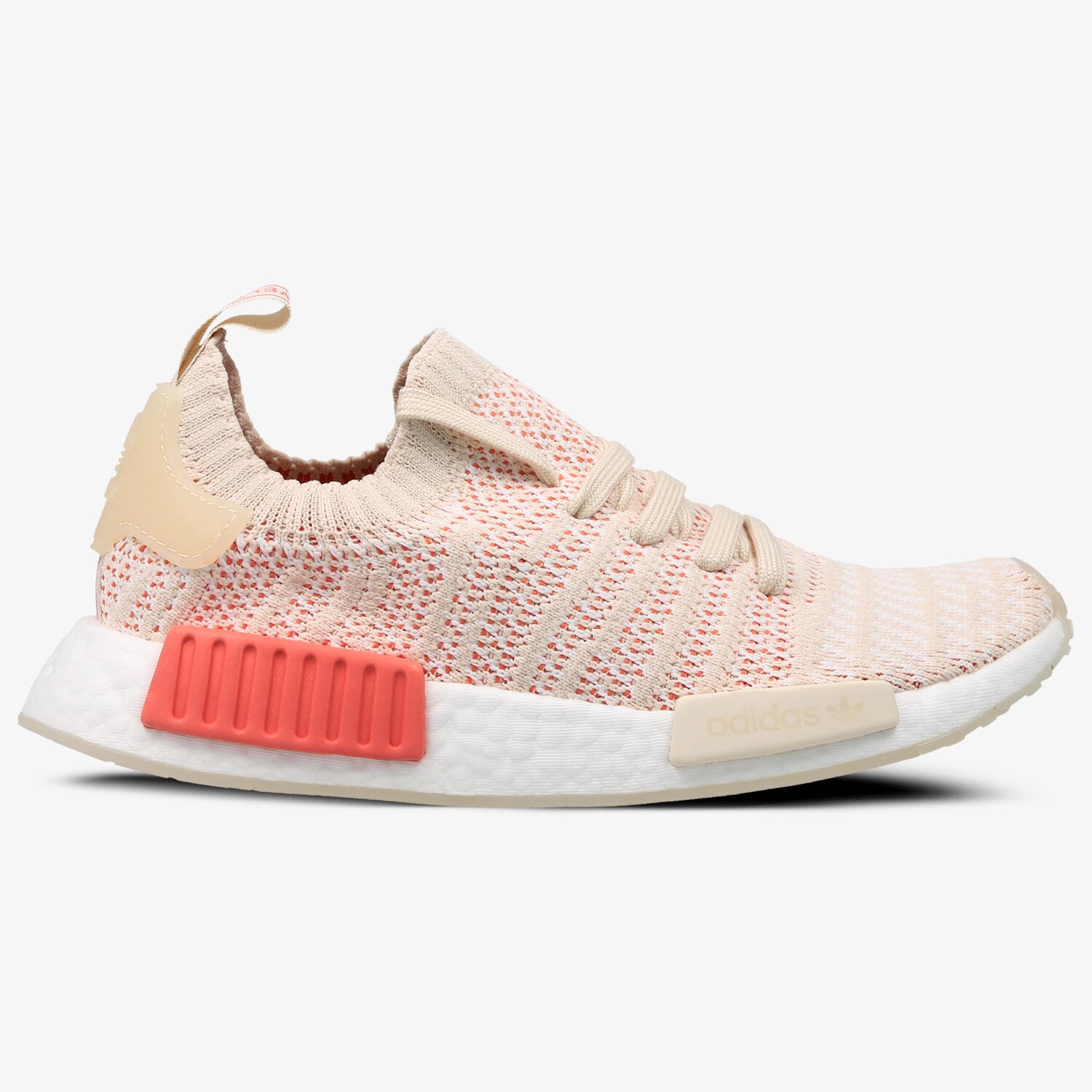 Buty sneakersy damskie ADIDAS NMD_R1 STLT PK W CQ2030 BEŻOWY