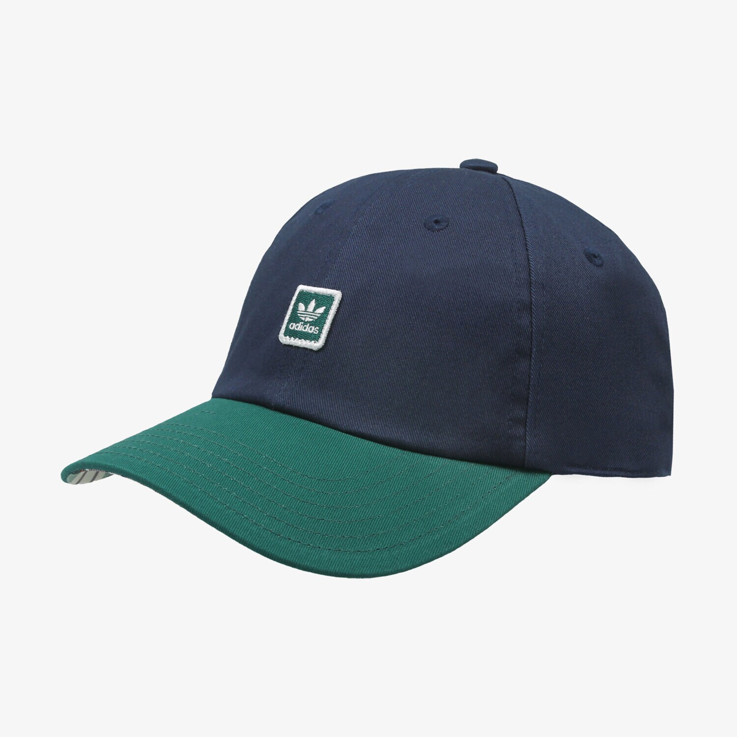 Czapka z daszkiem dla dzieci ADIDAS CZAPKA TARTAN6PANEL CE2619 GRANATOWY