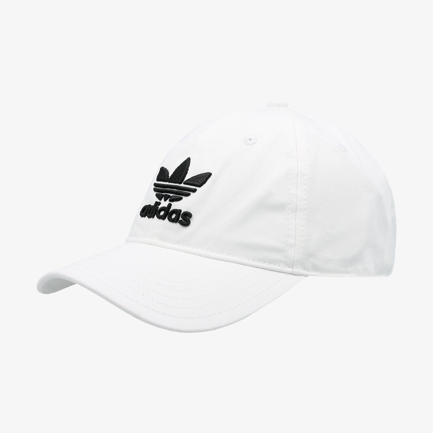 Czapka z daszkiem dla dzieci ADIDAS CZAPKA TREFOIL CAP BR9720 BIAŁY