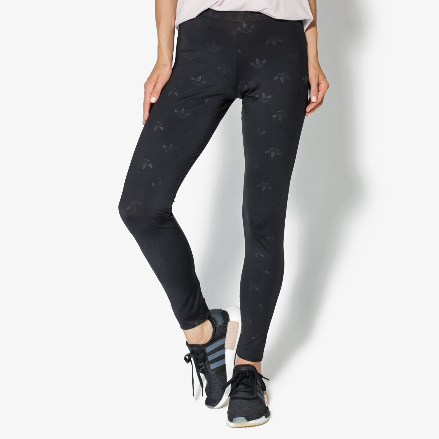 Spodnie sportowe damskie ADIDAS LEGGINGS TIGHT CD6927 CZARNY