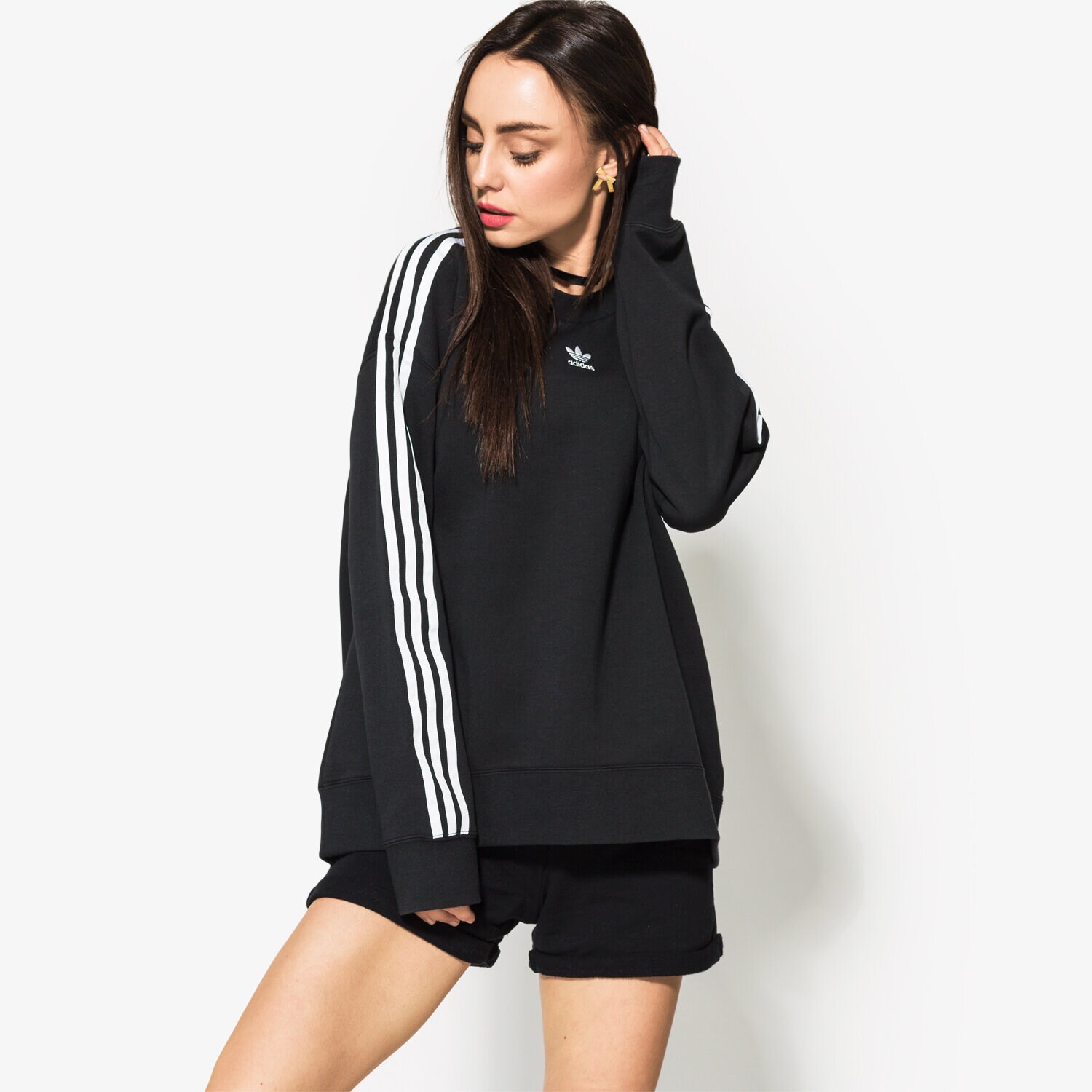Bluza damska ADIDAS BLUZA CREW SWEATER CE2431 CZARNY