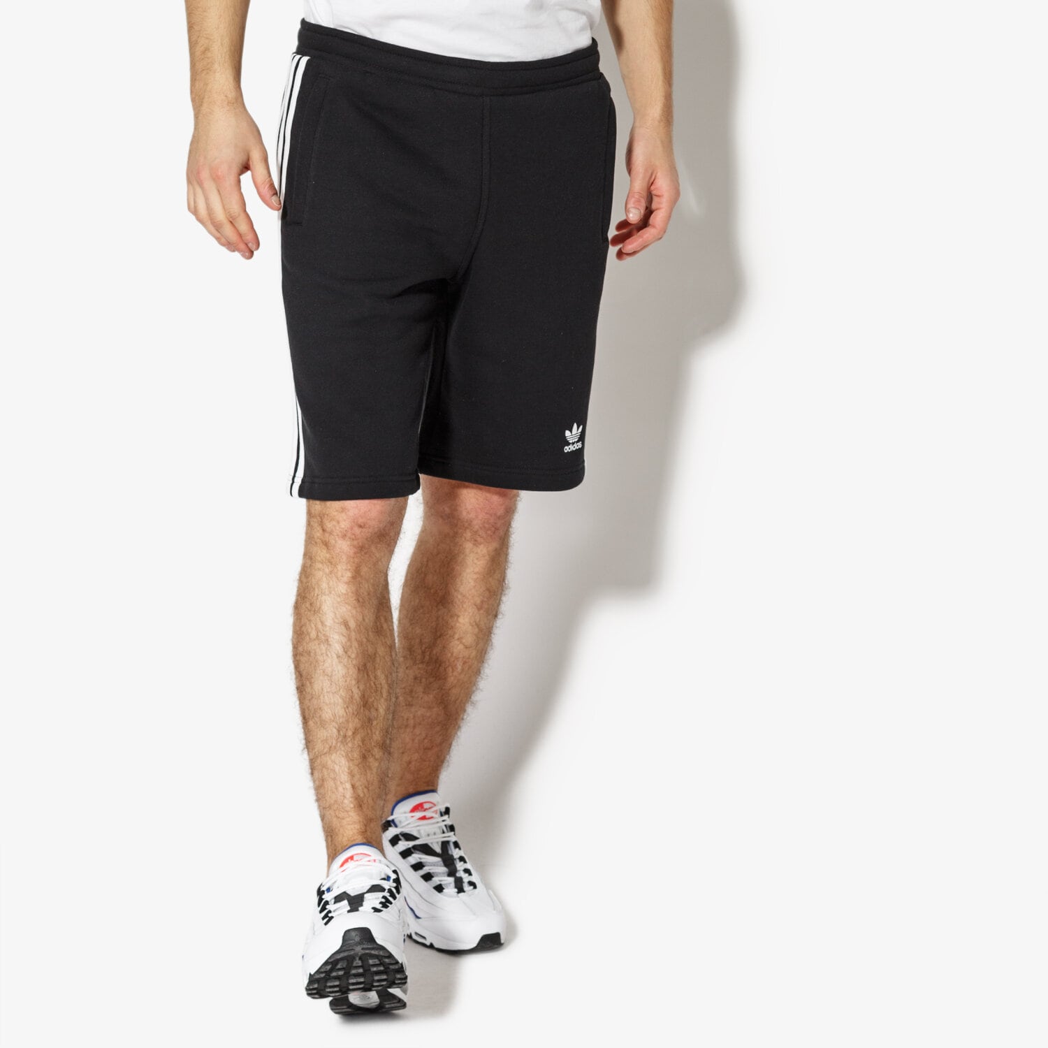ADIDAS SZORTY 3 STRIPES SHORT CW2980 CZARNY M skie Szorty w Sizeer