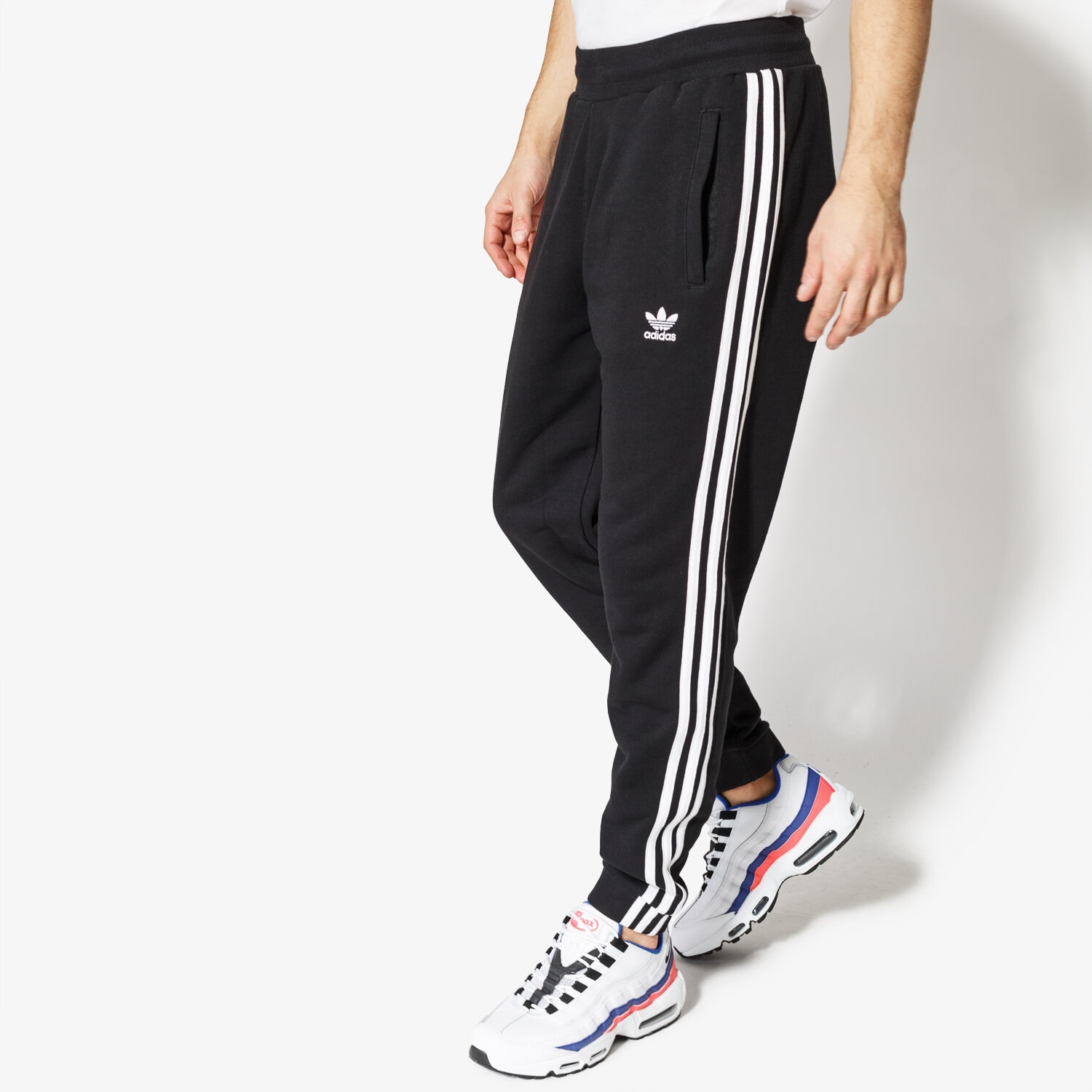 Spodnie sportowe męskie ADIDAS SPODNIE 3-STRIPES PANTS CW2981 CZARNY