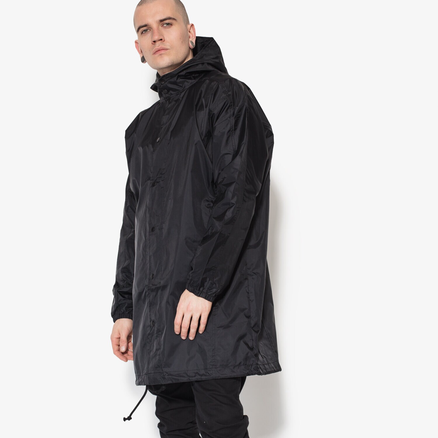 Kurtka wiosenna / jesienna męska ADIDAS KURTKA TREFOIL COAT CW1317 CZARNY