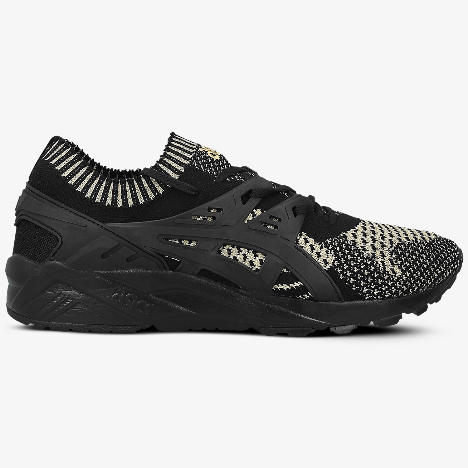 Buty sneakersy męskie ASICS GEL-KAYANO TRAINER KNIT HN7R09090 CZARNY