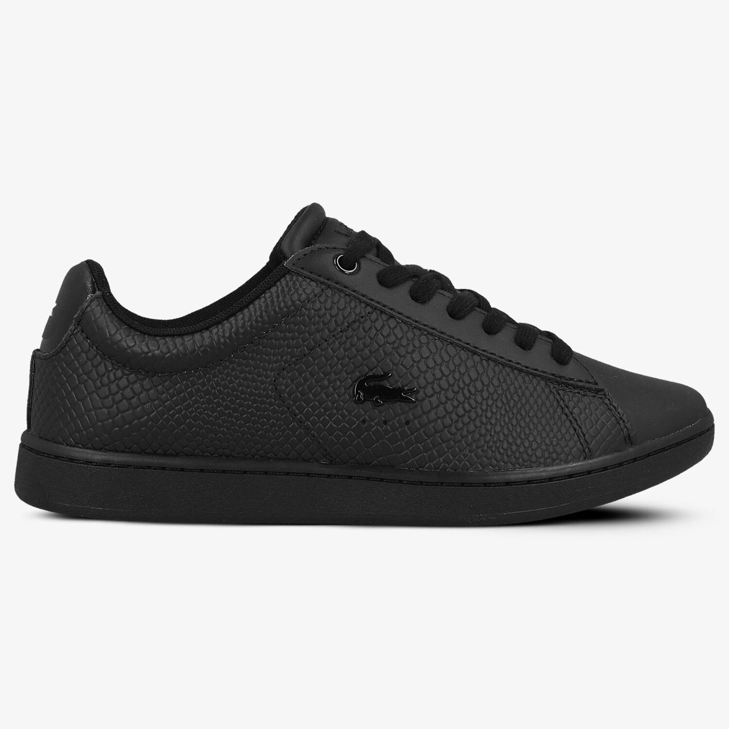 Buty sneakersy damskie LACOSTE CARNABY EVO 317 3 734SPW0008024 CZARNY