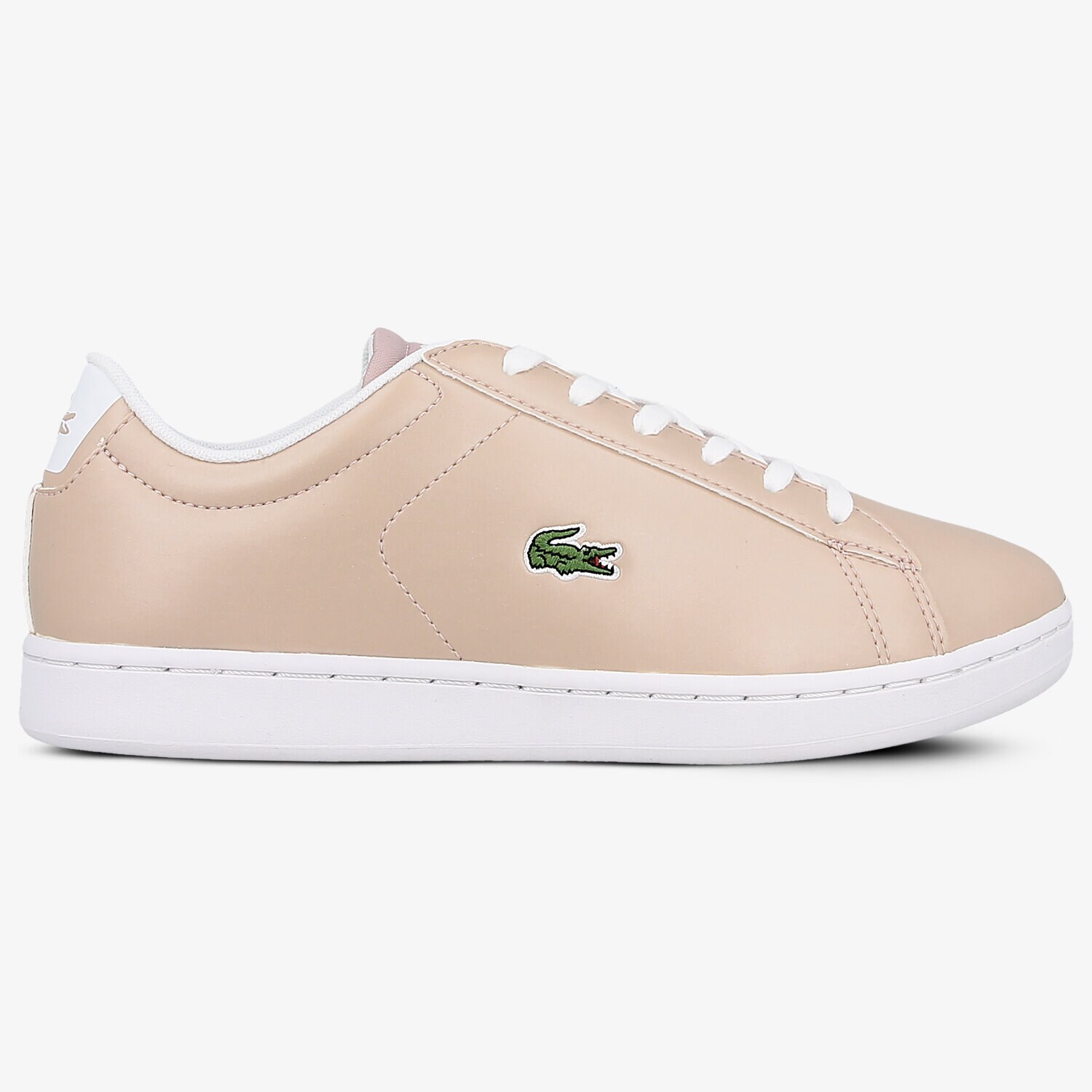 Buty sneakersy dla dzieci LACOSTE CARNABY EVO 317 6 734SPJ000615J RÓŻOWY