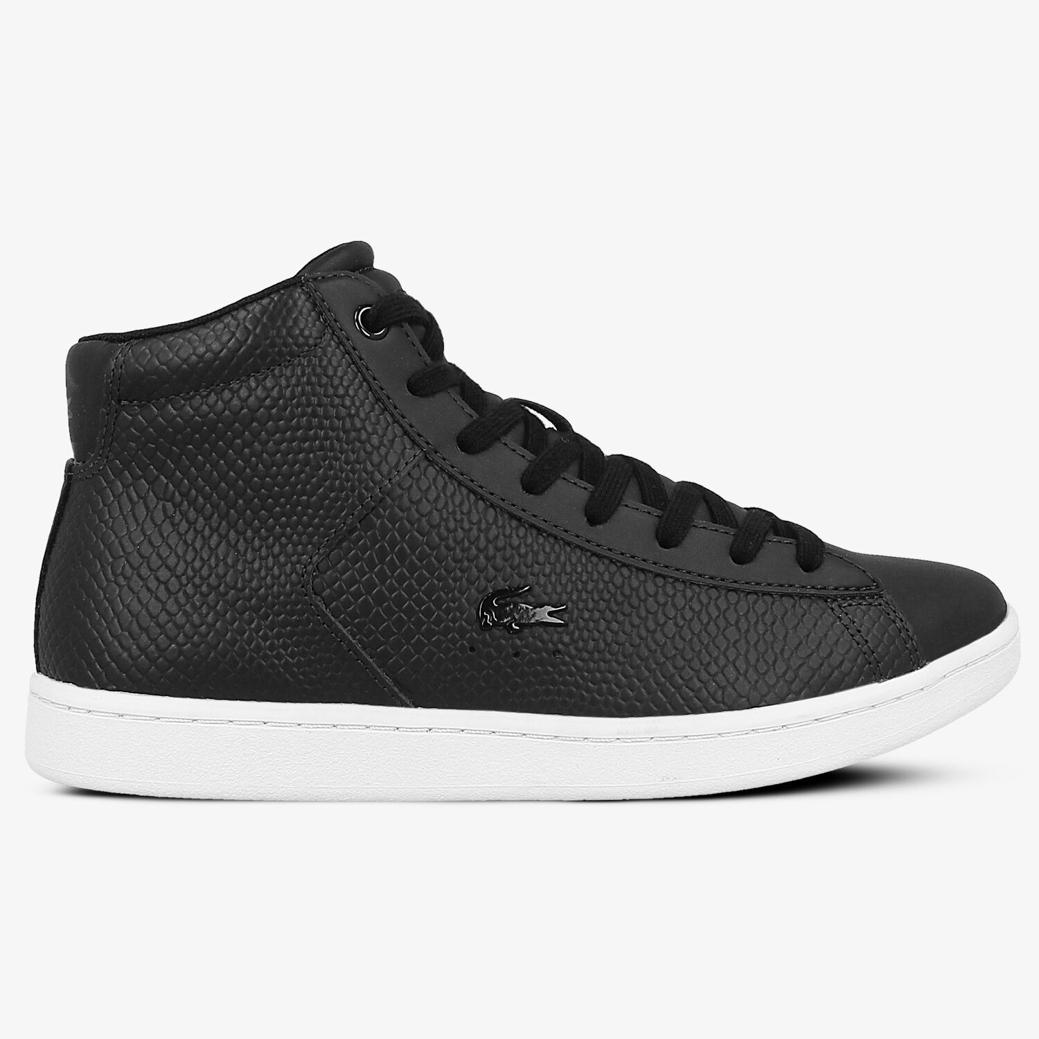 Buty sneakersy damskie LACOSTE CARNABY EVO MID 317 2 734SPW0015024 CZARNY