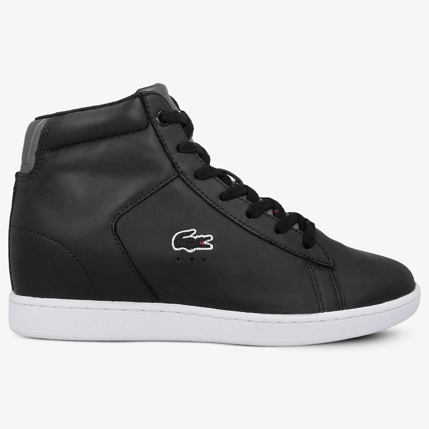 Buty sneakersy damskie LACOSTE CARNABY EVO WEDGE 317 3 734SPW0016024 CZARNY