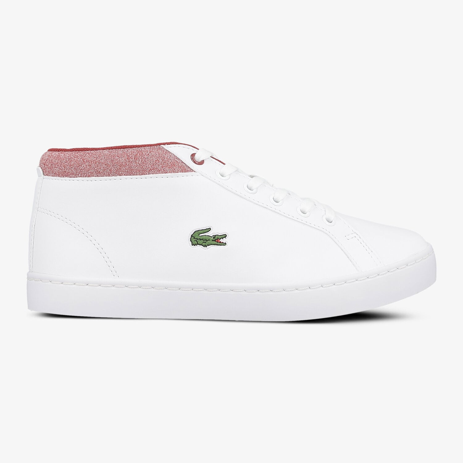 Buty sneakersy dla dzieci LACOSTE STRAIGHTSET CHUKKA 317 734CAJ0015286 BIAŁY