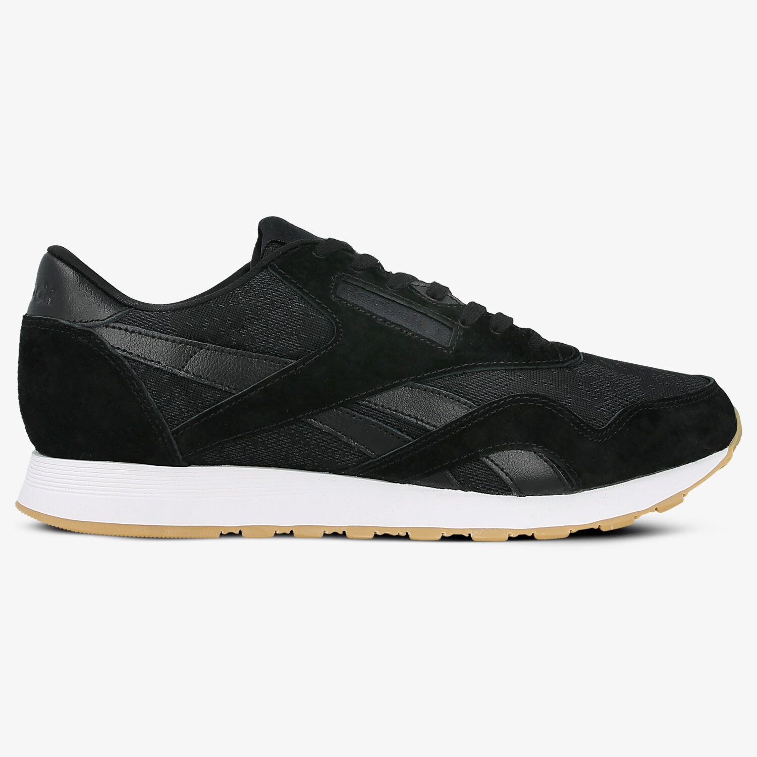 Buty sneakersy męskie REEBOK CL NYLON HS BD6002 CZARNY