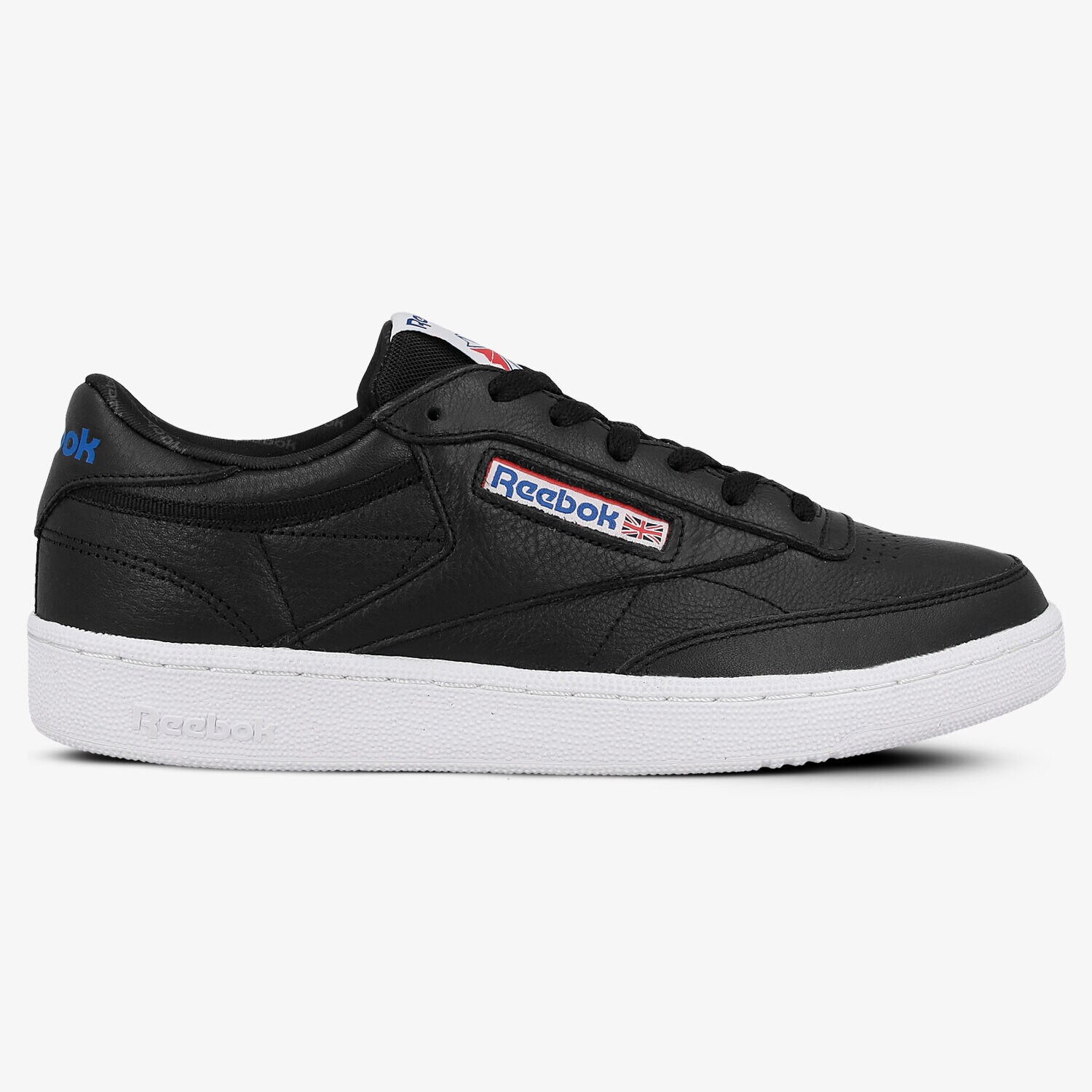Buty sneakersy męskie REEBOK CLUB C 85 SO BS5213 CZARNY