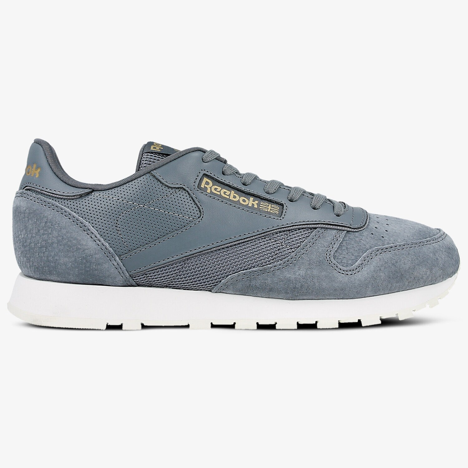 Buty sneakersy męskie REEBOK CL LEATHER ALR BS5242 SZARY