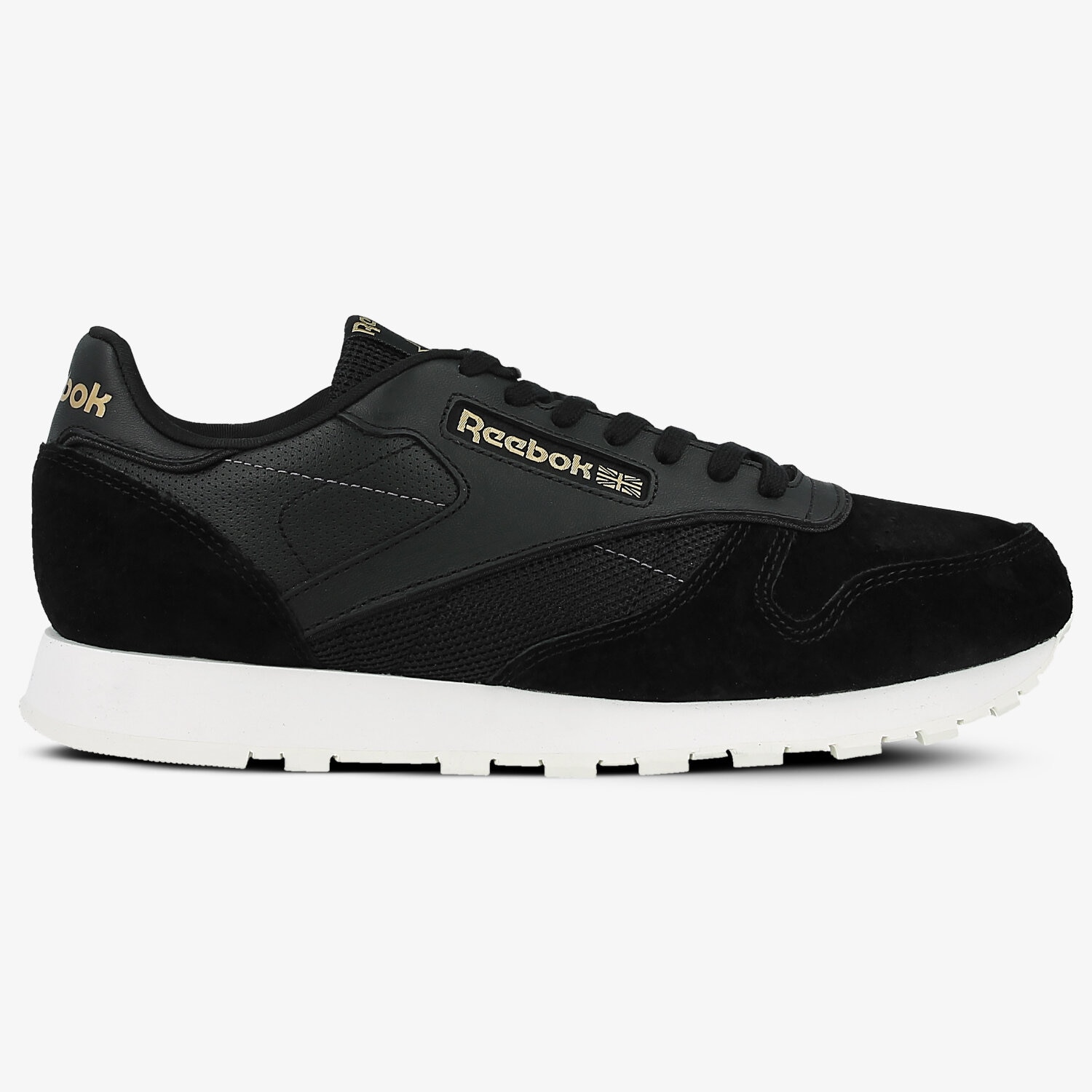 Buty sneakersy męskie REEBOK CL LEATHER ALR BS5243 CZARNY