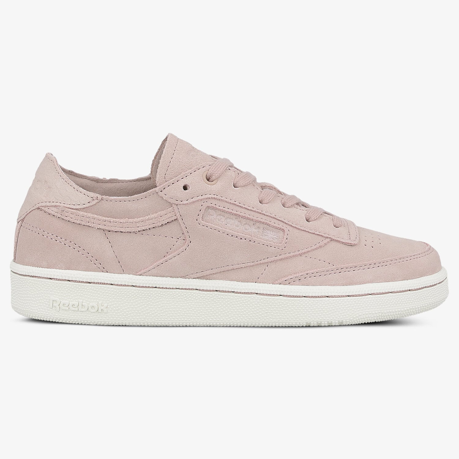 Buty sneakersy damskie REEBOK CLUB C 85 FBT DECON BS7826 RÓŻOWY