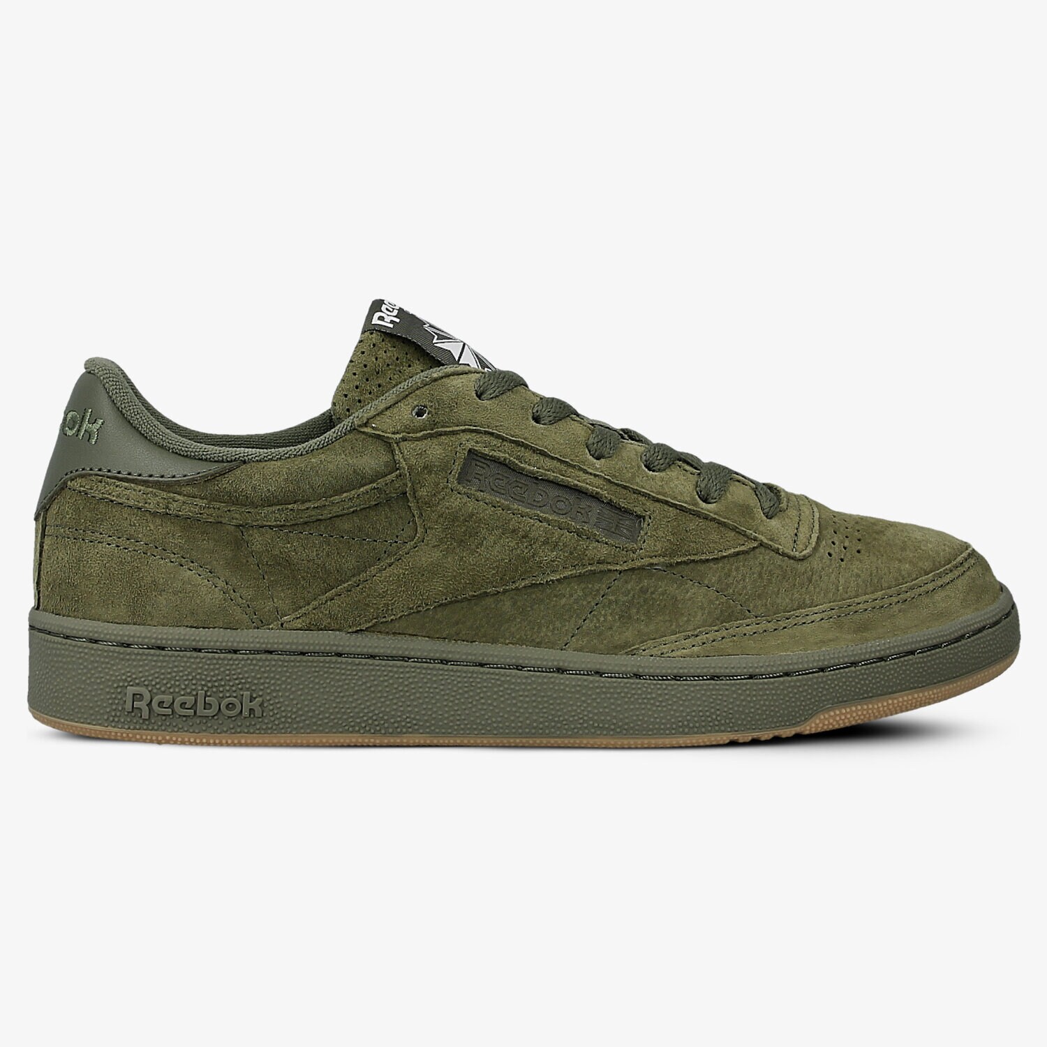 Buty sneakersy męskie REEBOK CLUB C 85 SG BS7890 ZIELONY