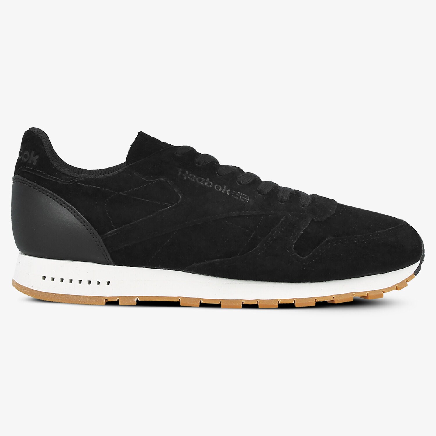 Buty sneakersy męskie REEBOK CL LEATHER SG BS7892 CZARNY