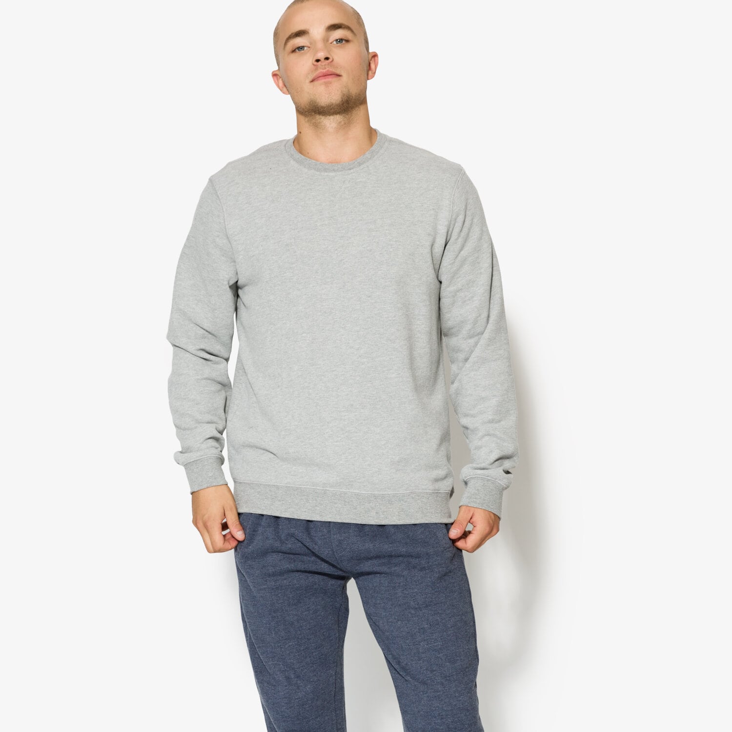 Bluza męska CONFRONT BLUZA MARIE CF37BLM22001 SZARY