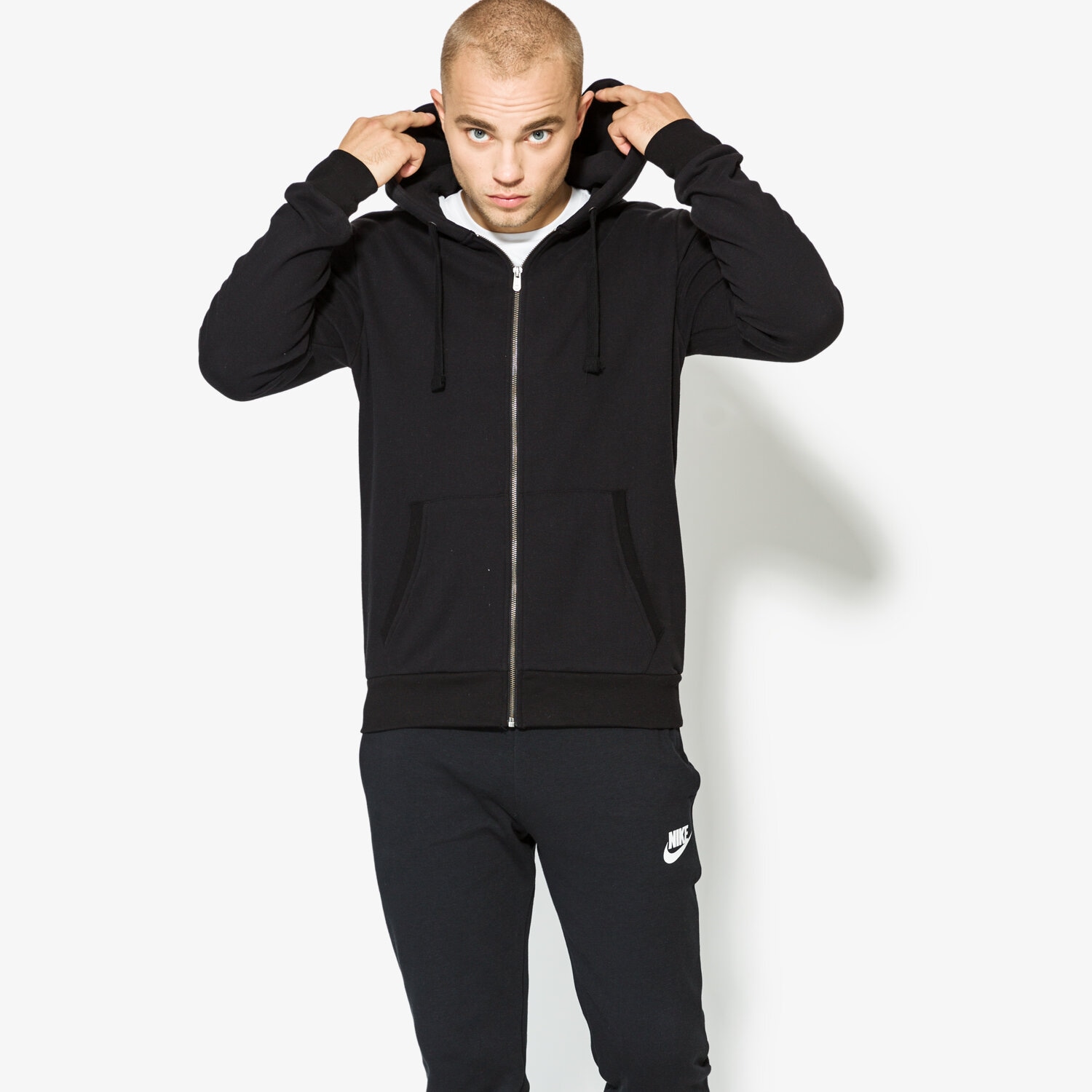 Bluza męska CONFRONT BLUZA ISAAC CF37BLM23002 CZARNY