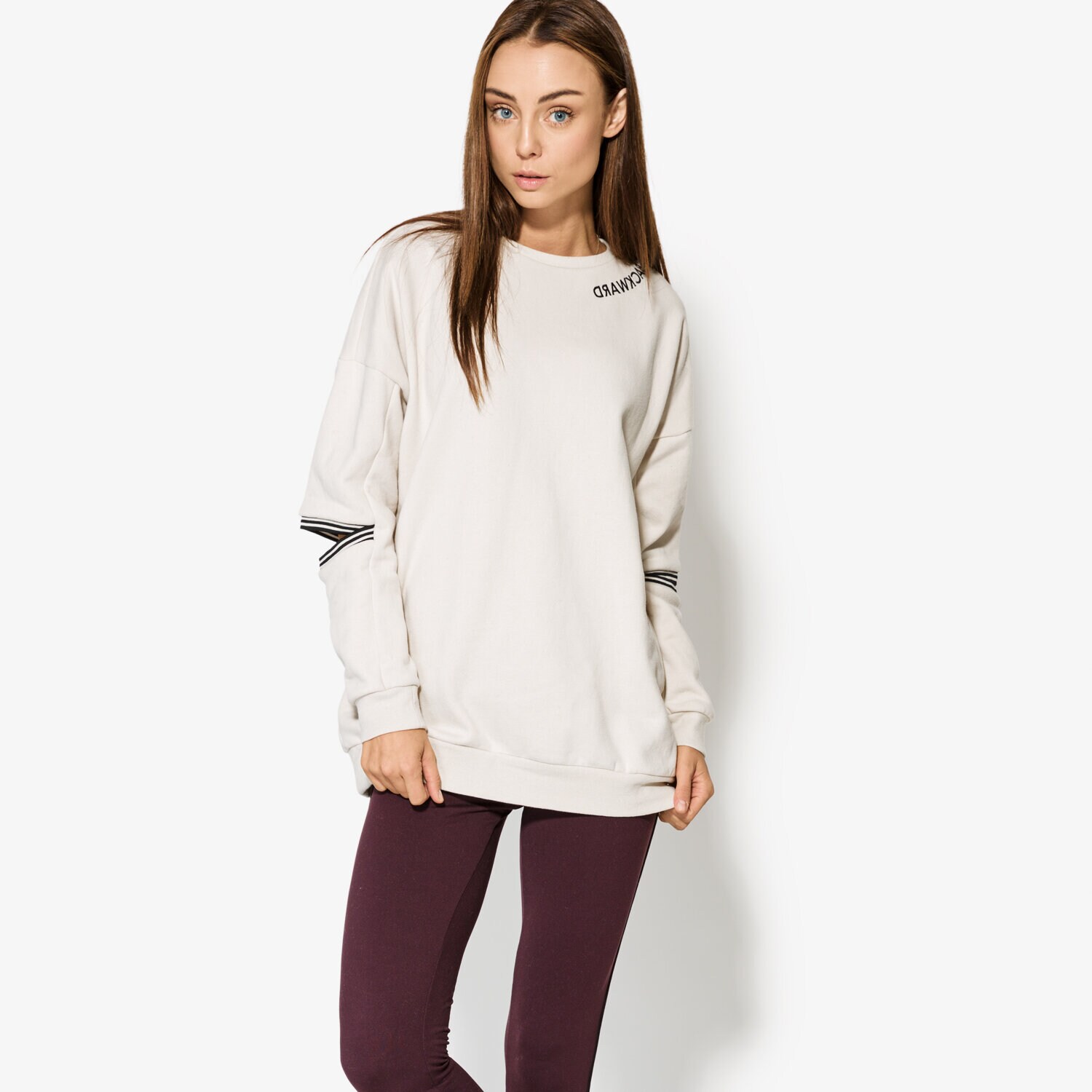 Bluza damska CONFRONT BLUZA CALLIE CF37BLD03001 BEŻOWY
