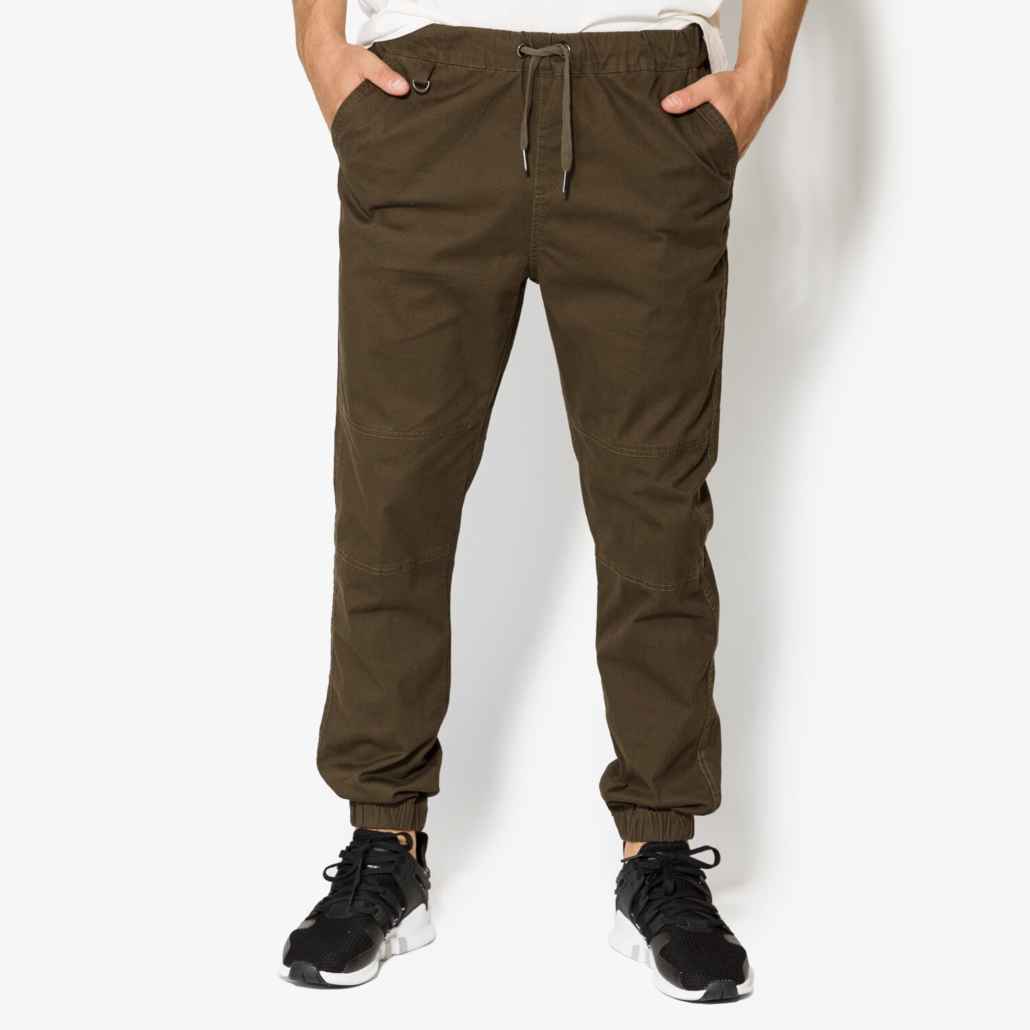 Spodnie sportowe męskie CONFRONT SPODNIE MASTIC CF37SPM04002 KHAKI