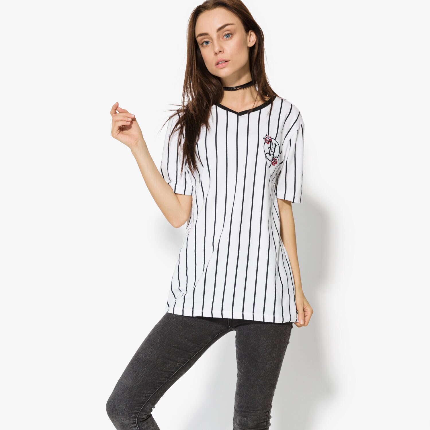 Koszulka, t-shirt damski CONFRONT T-SHIRT SS LIBBY CF37TSD10001 BIAŁY