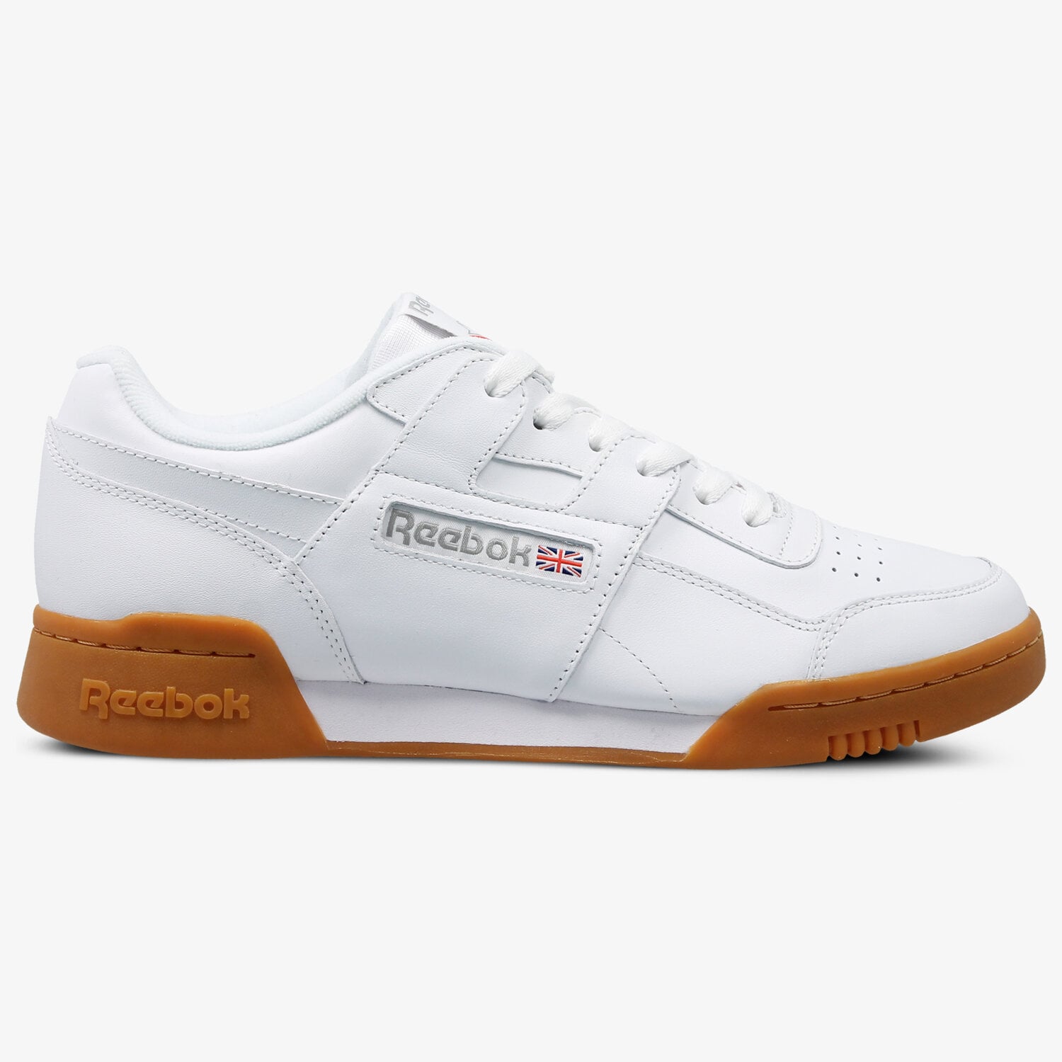 Buty sneakersy męskie REEBOK WORKOUT PLUS CN2126 BIAŁY