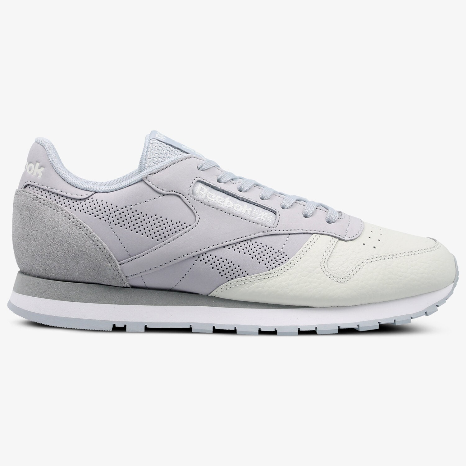 Buty sneakersy męskie REEBOK CL LEATHER UE BS9936 SZARY