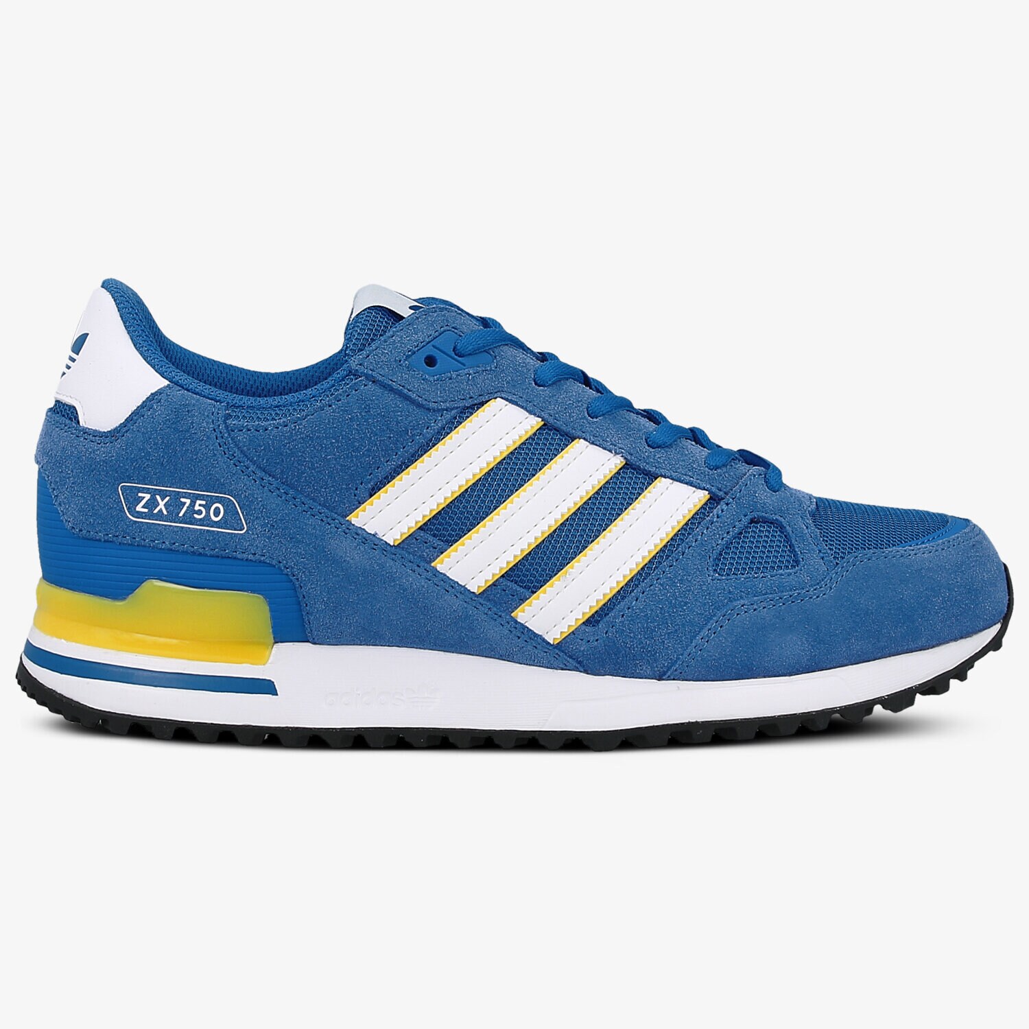 Buty sneakersy męskie ADIDAS ZX 750 BY9272 NIEBIESKI