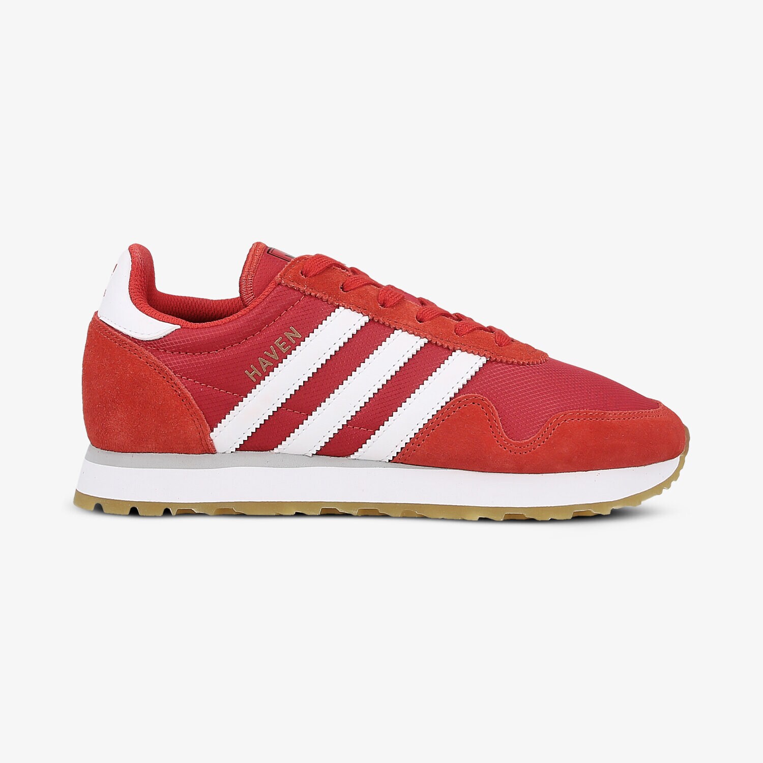 Buty sneakersy dla dzieci ADIDAS HAVEN J BY9479 CZERWONY