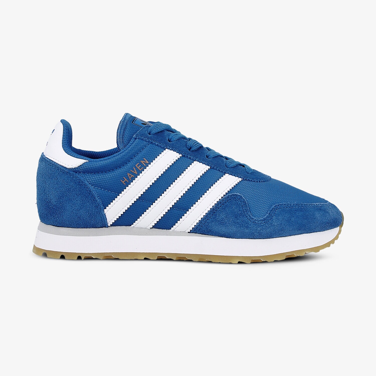 Buty sneakersy dla dzieci ADIDAS HAVEN J BY9480 NIEBIESKI
