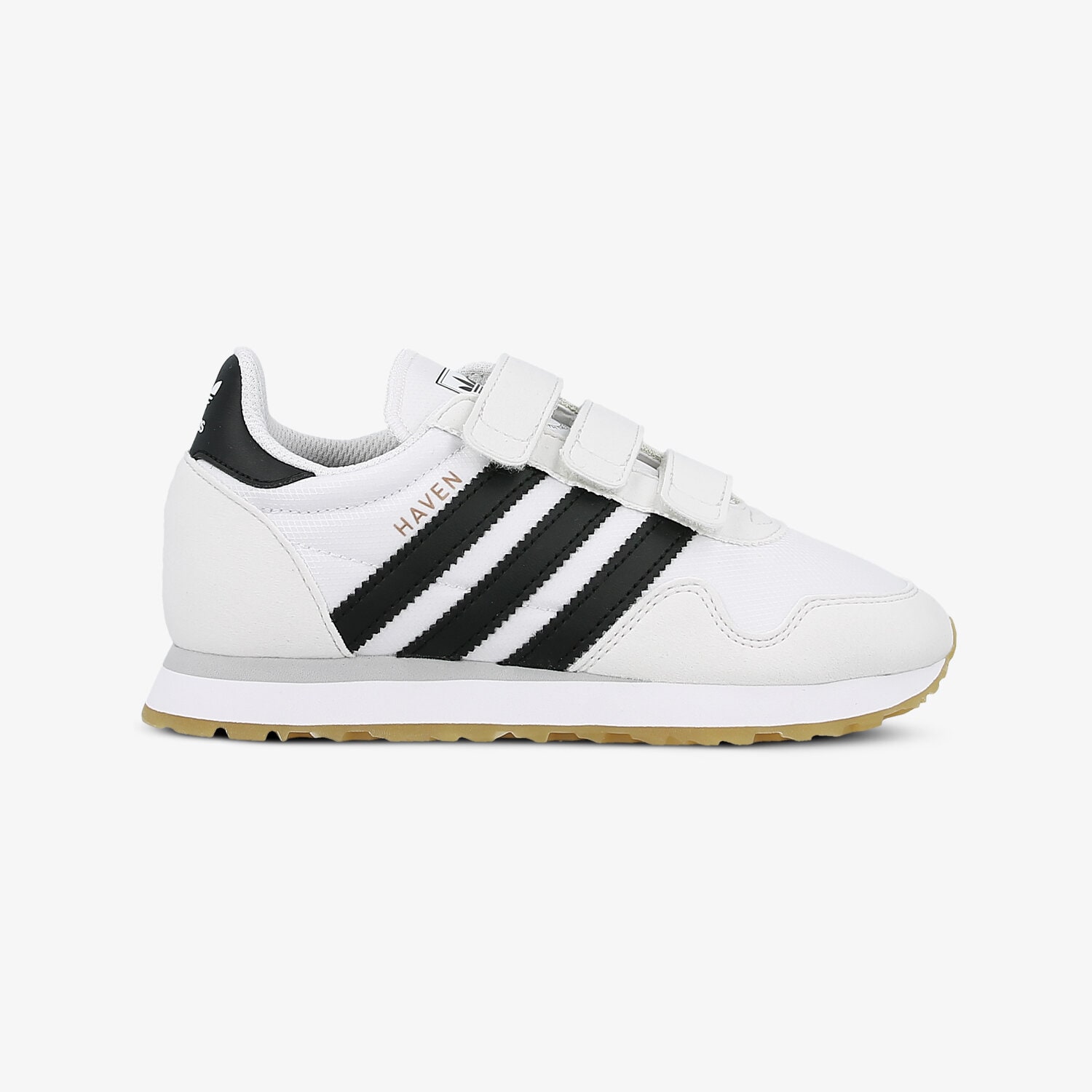 Buty sneakersy dla dzieci ADIDAS HAVEN CF C BY9483 BIAŁY