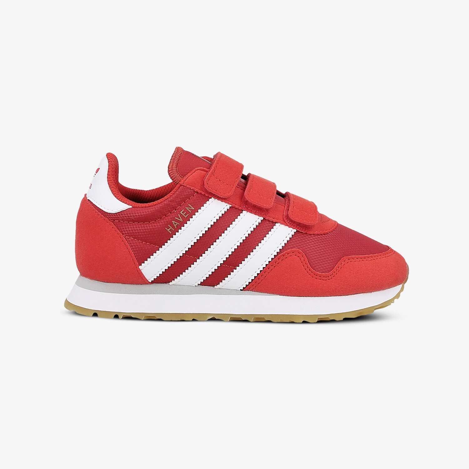 Buty sneakersy dla dzieci ADIDAS HAVEN CF C BY9484 CZERWONY