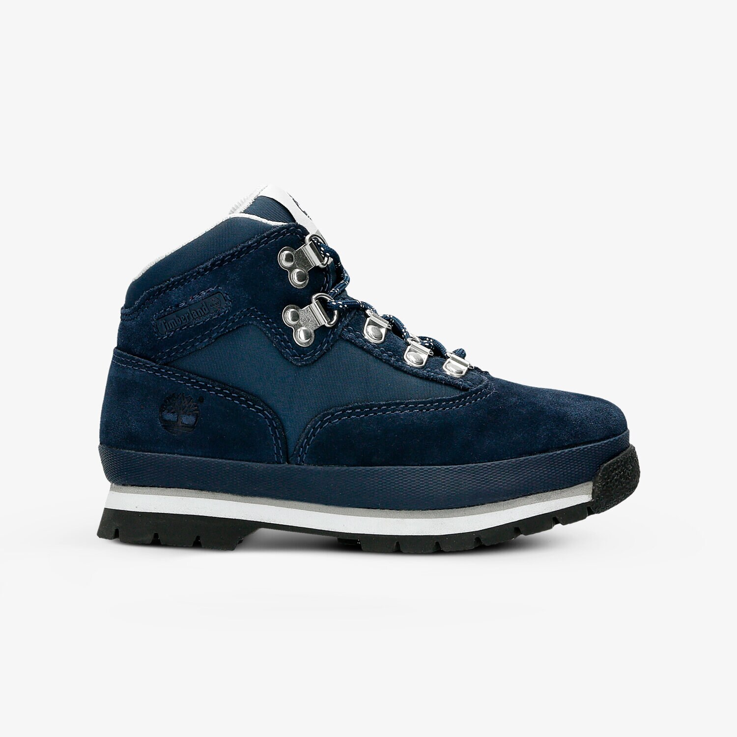 Buty zimowe, trekkingowe, outdoor dla dzieci TIMBERLAND EURO HIKER LTHR FABRIC A1I23 GRANATOWY