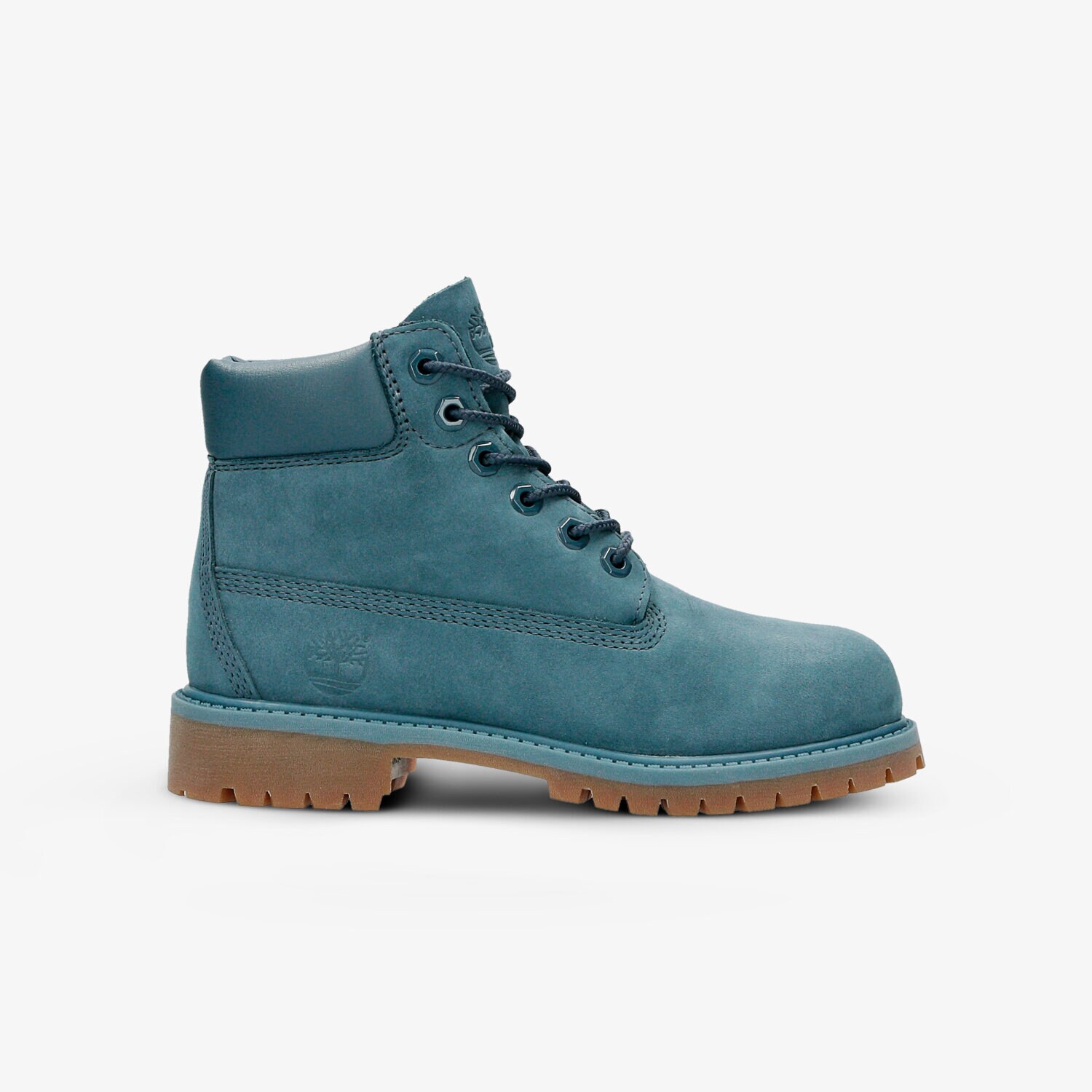 Buty zimowe, trekkingowe, outdoor dla dzieci TIMBERLAND PREMIUM 6 INCH WP BOOT A1O8D NIEBIESKI