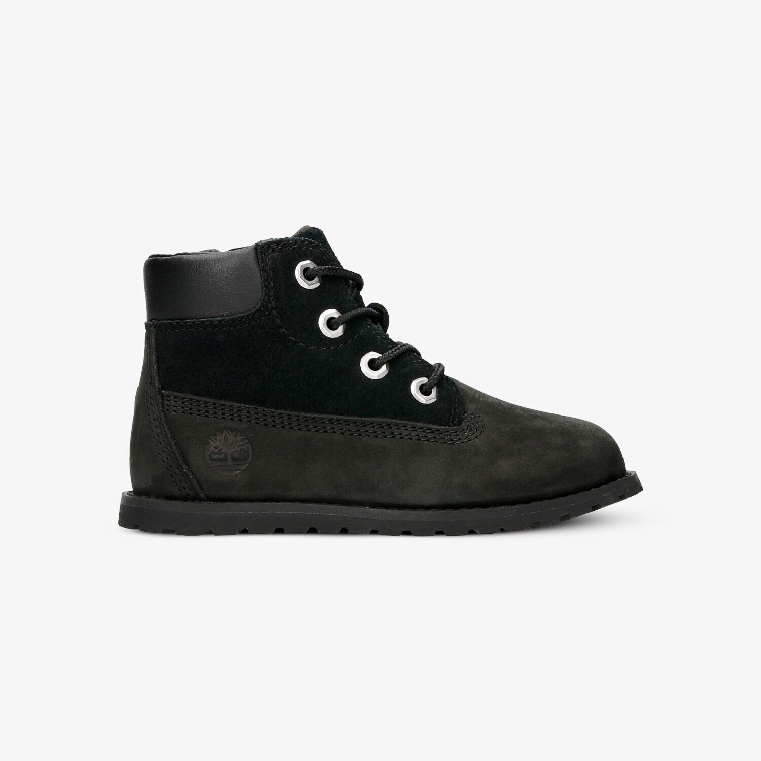 Buty zimowe, trekkingowe, outdoor dla dzieci TIMBERLAND POKEY PINE 6IN BOOT WITH A14X4 CZARNY