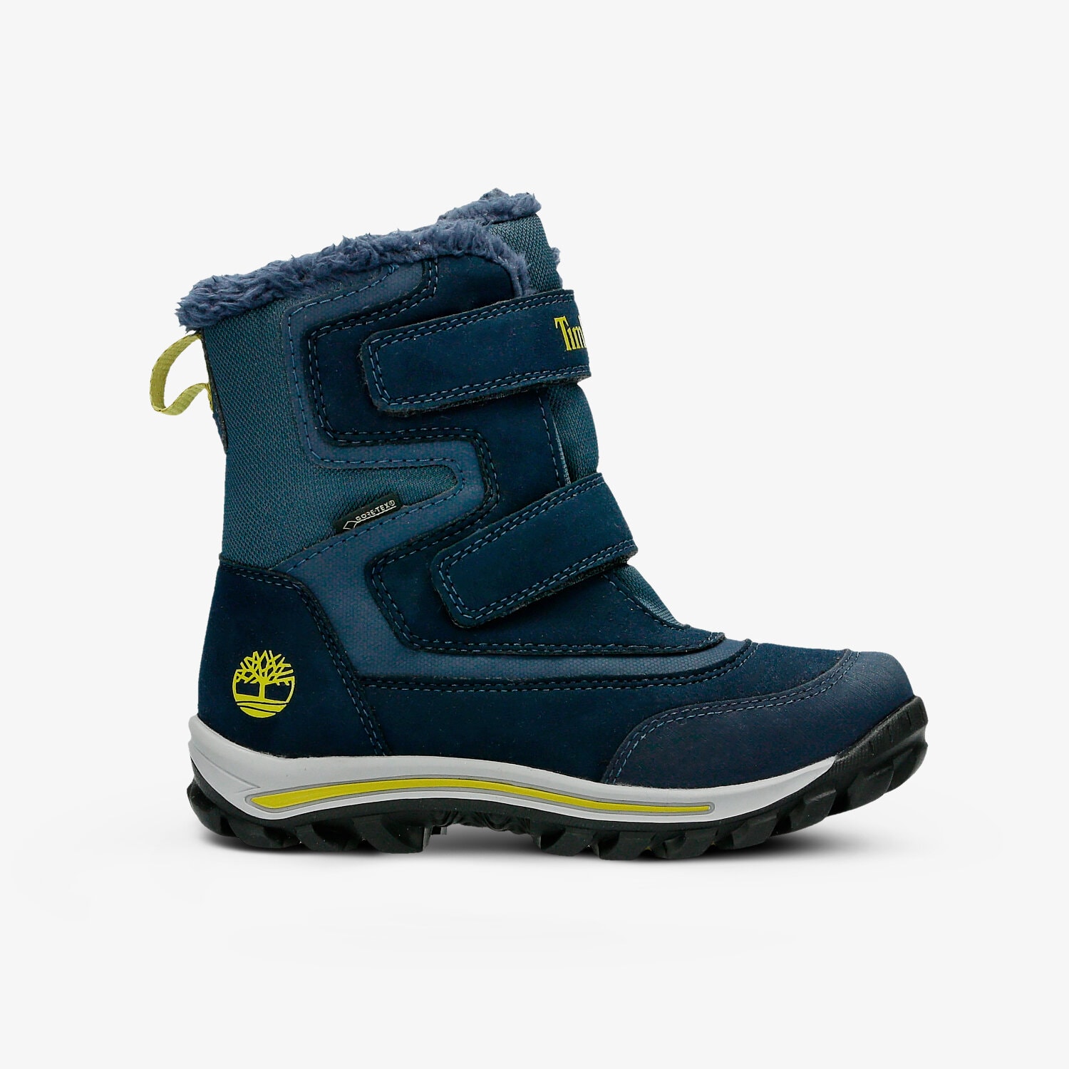 Buty zimowe, trekkingowe, outdoor dla dzieci TIMBERLAND CHILLBERG 2-STRAP GTX A1HO7 GRANATOWY